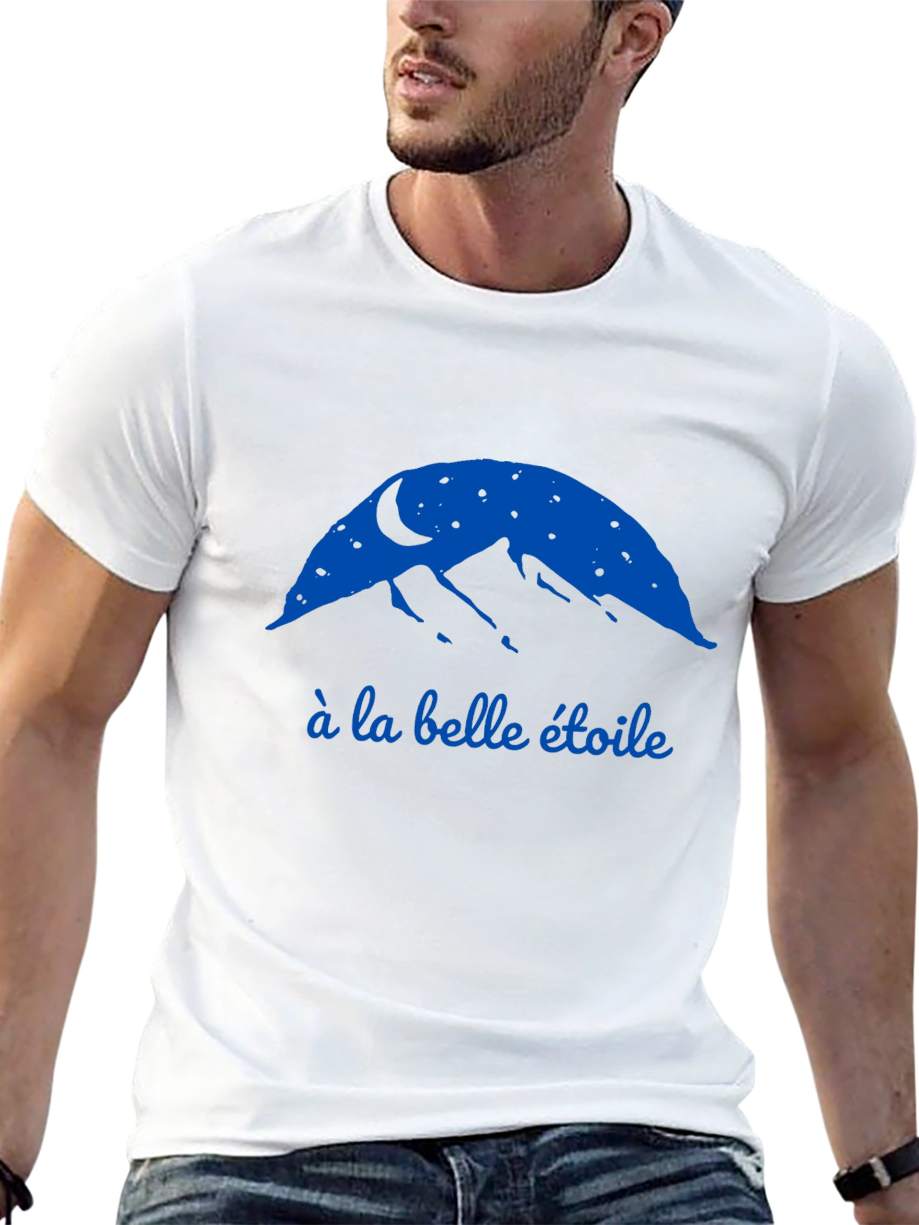 À La Belle Étoile Starry Night Graphic Tee