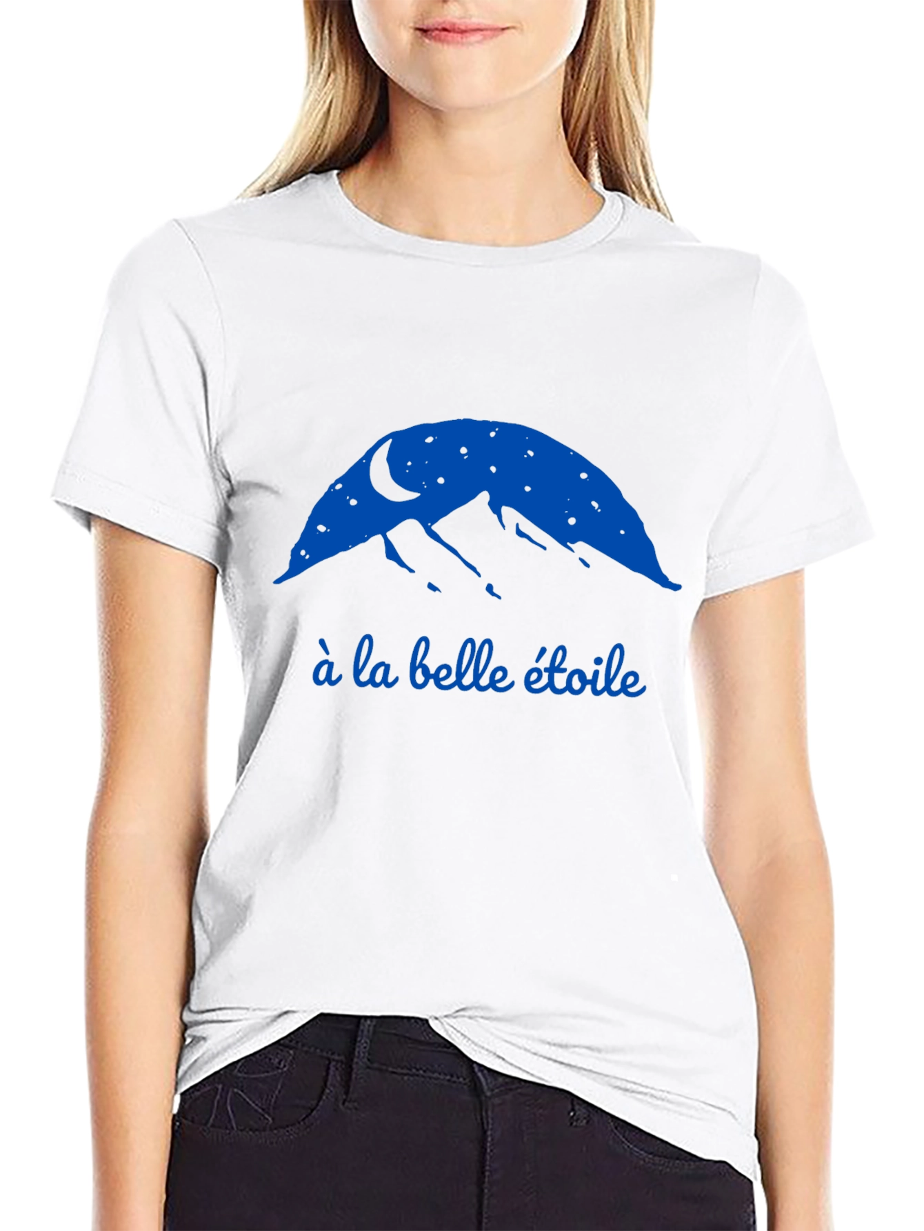 À La Belle Étoile Starry Night Graphic Tee