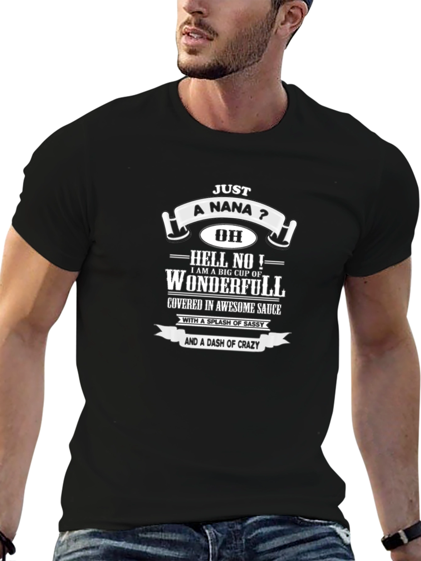 Nana Funny Novelty Graphic T-Shirt
