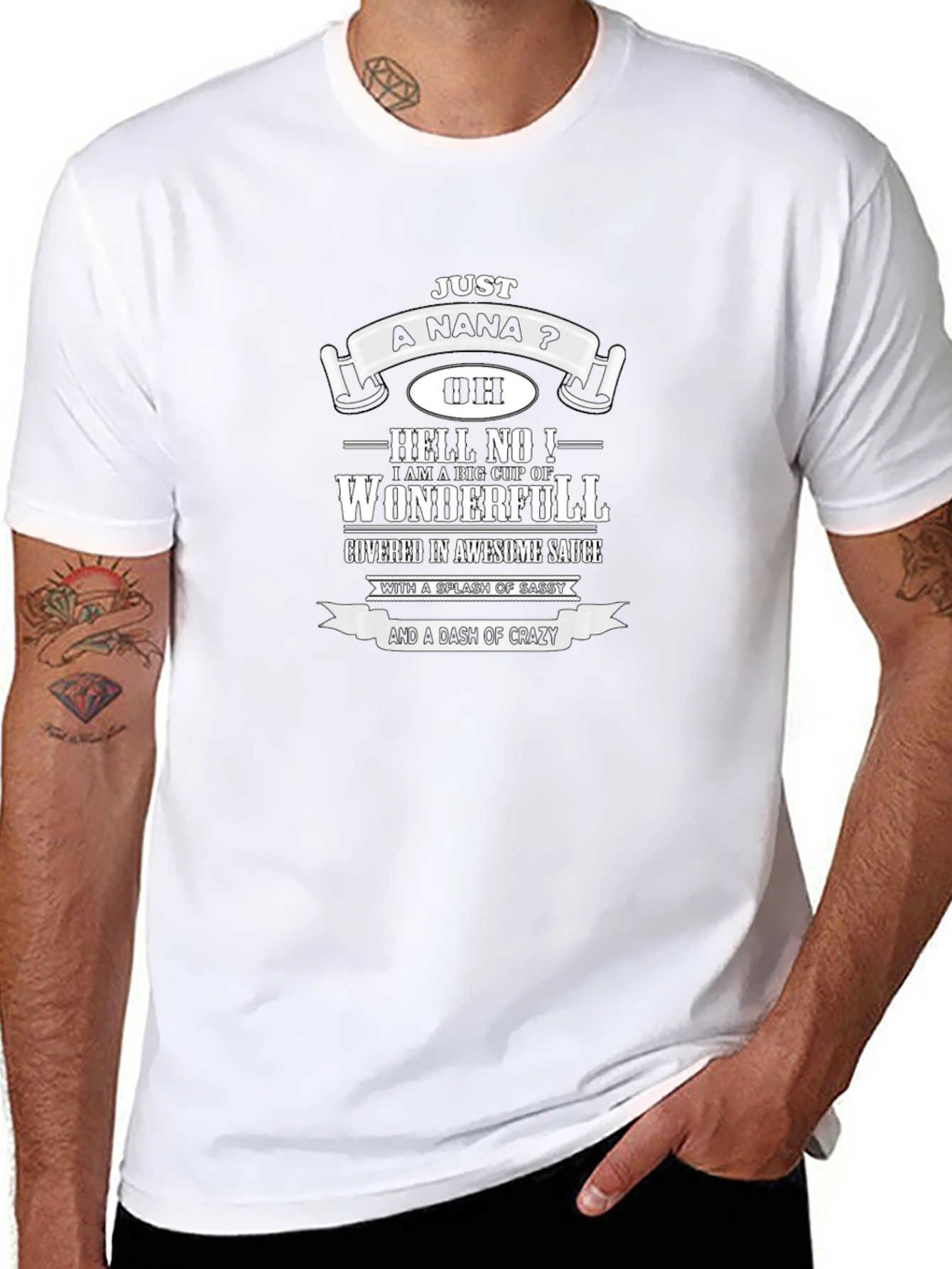 Nana Funny Novelty Graphic T-Shirt