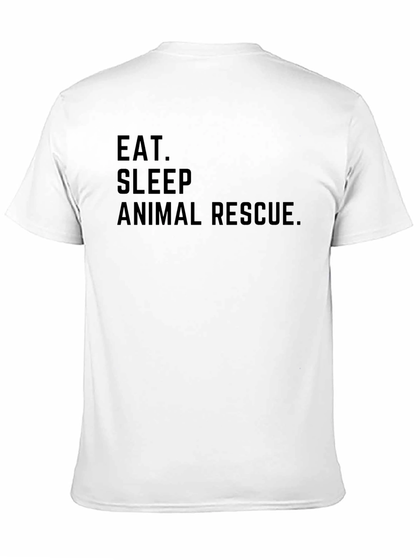 Eat Sleep Animal Rescue Graphic T-Shirt