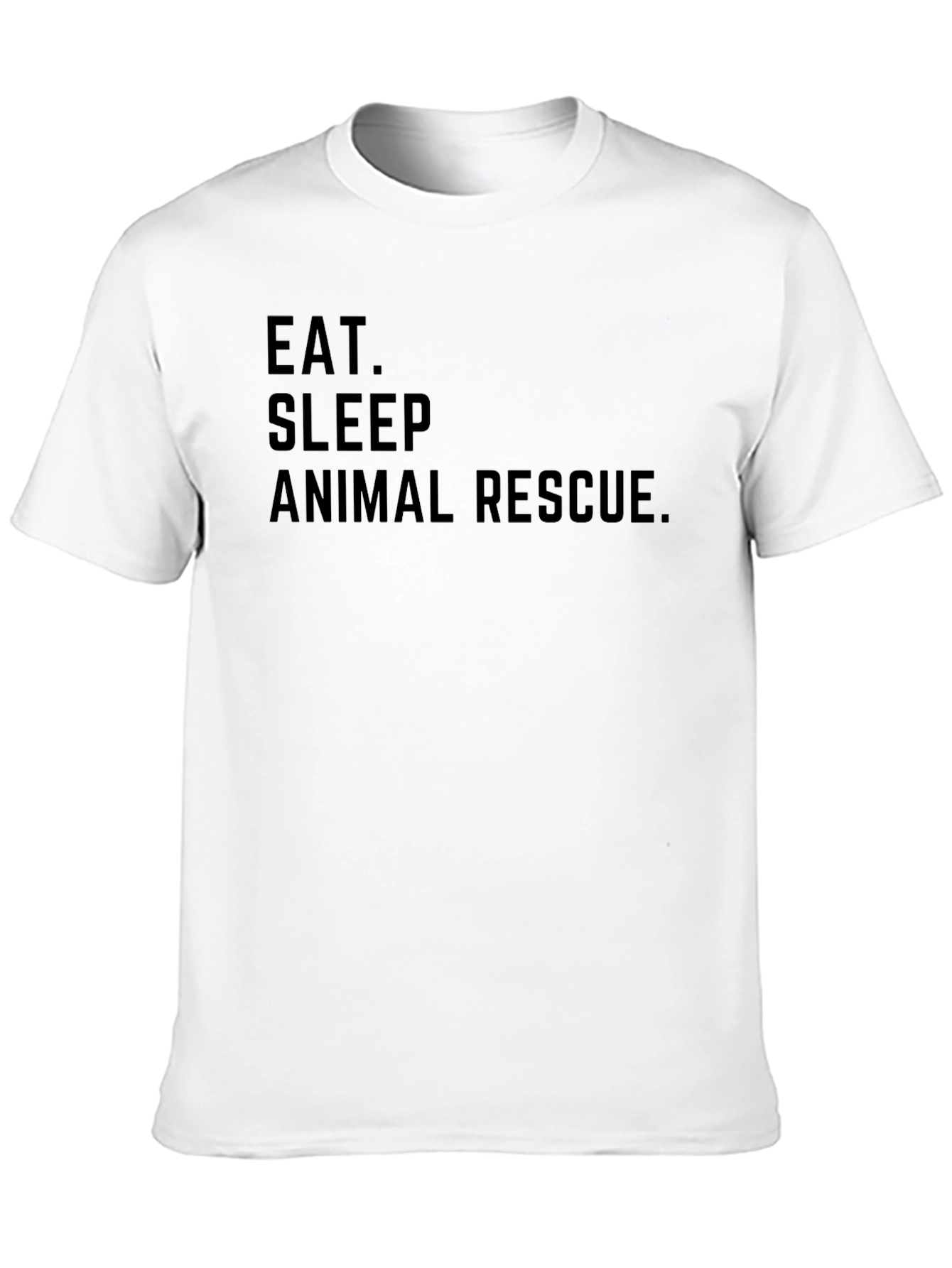 Eat Sleep Animal Rescue Graphic T-Shirt