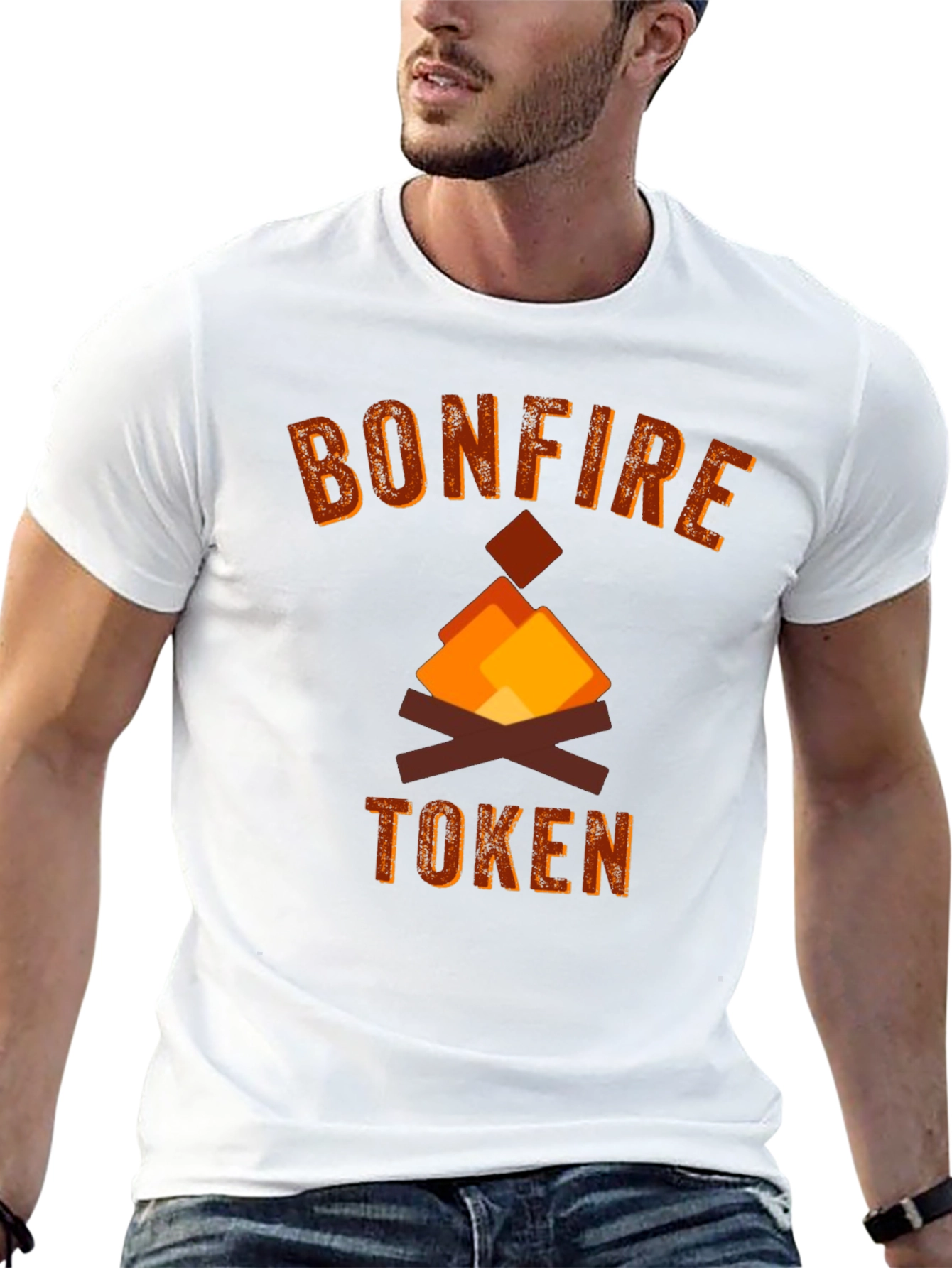 Bonfire Token T-Shirt - Cozy Crypto Tee