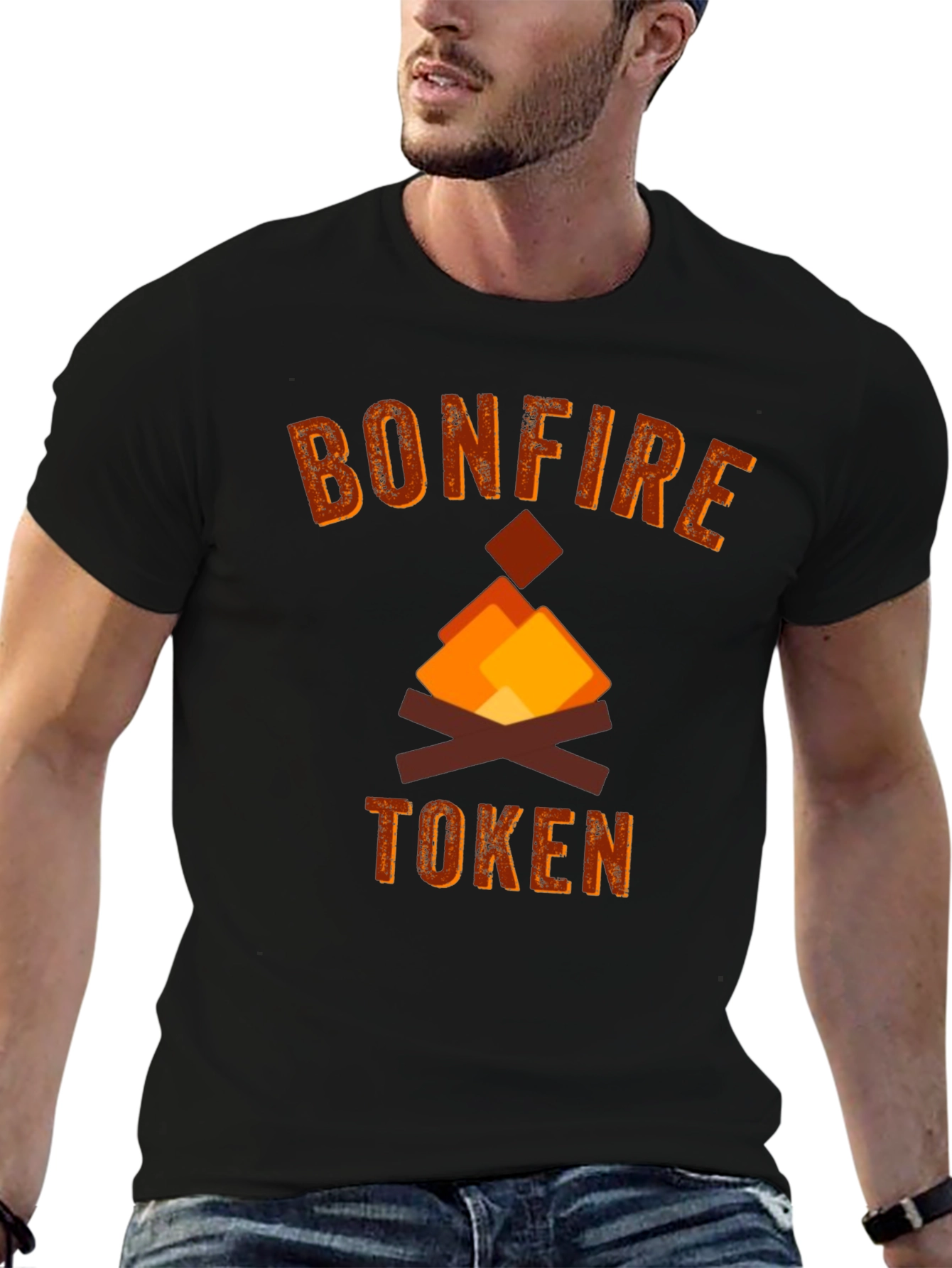 Bonfire Token T-Shirt - Cozy Crypto Tee