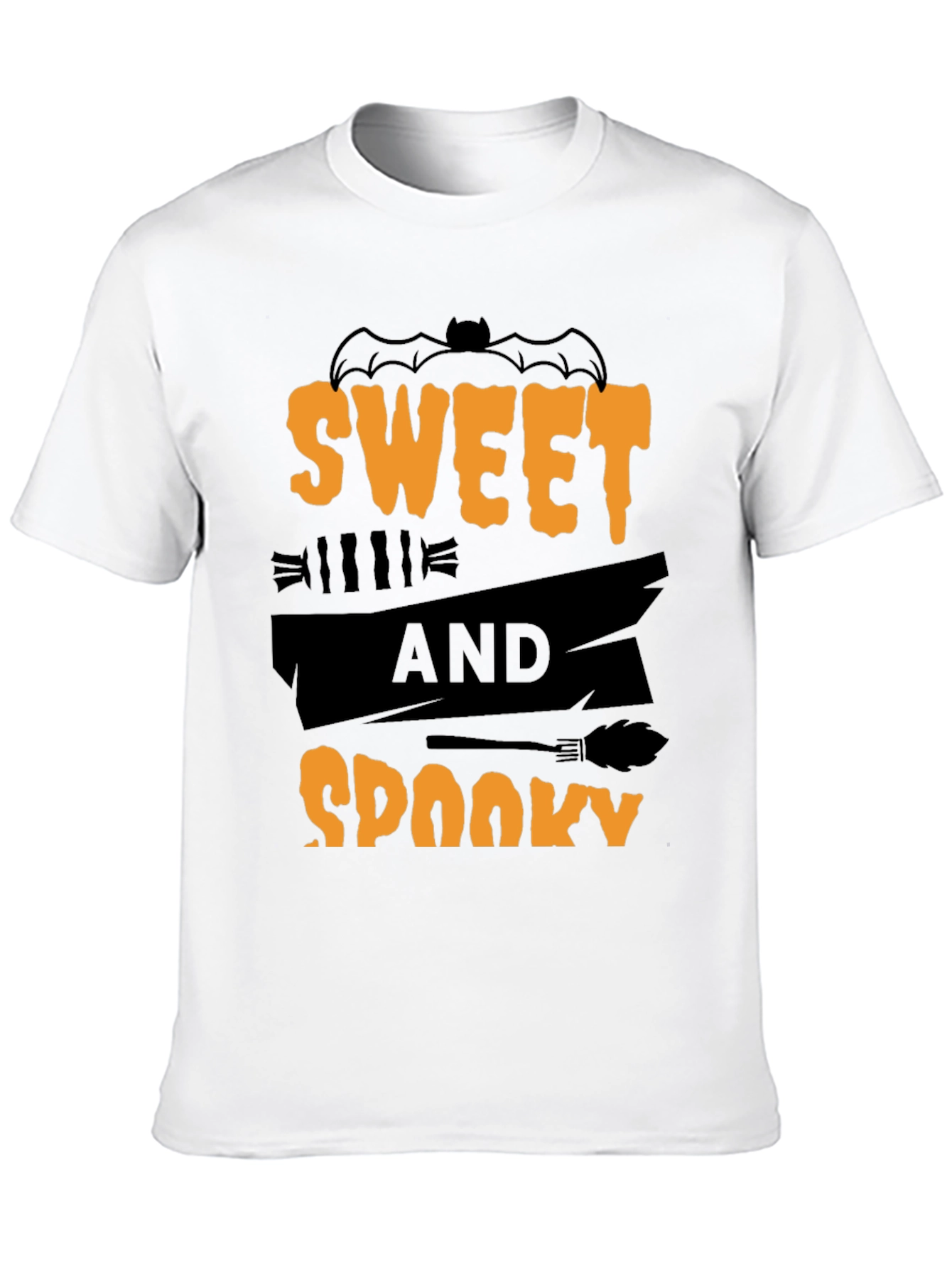 Sweet and Spooky Halloween Graphic Tee