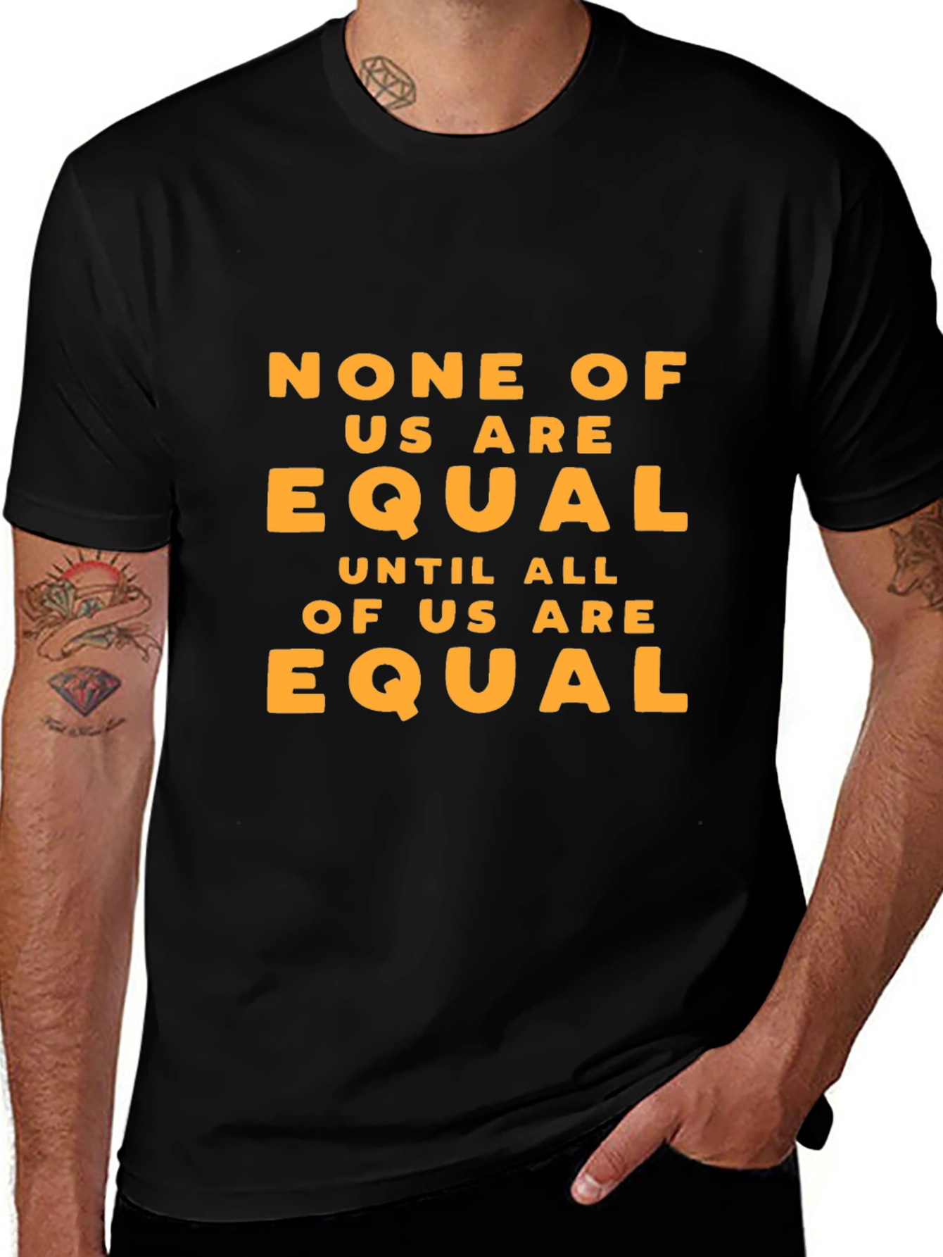 Equality Statement Black T-Shirt