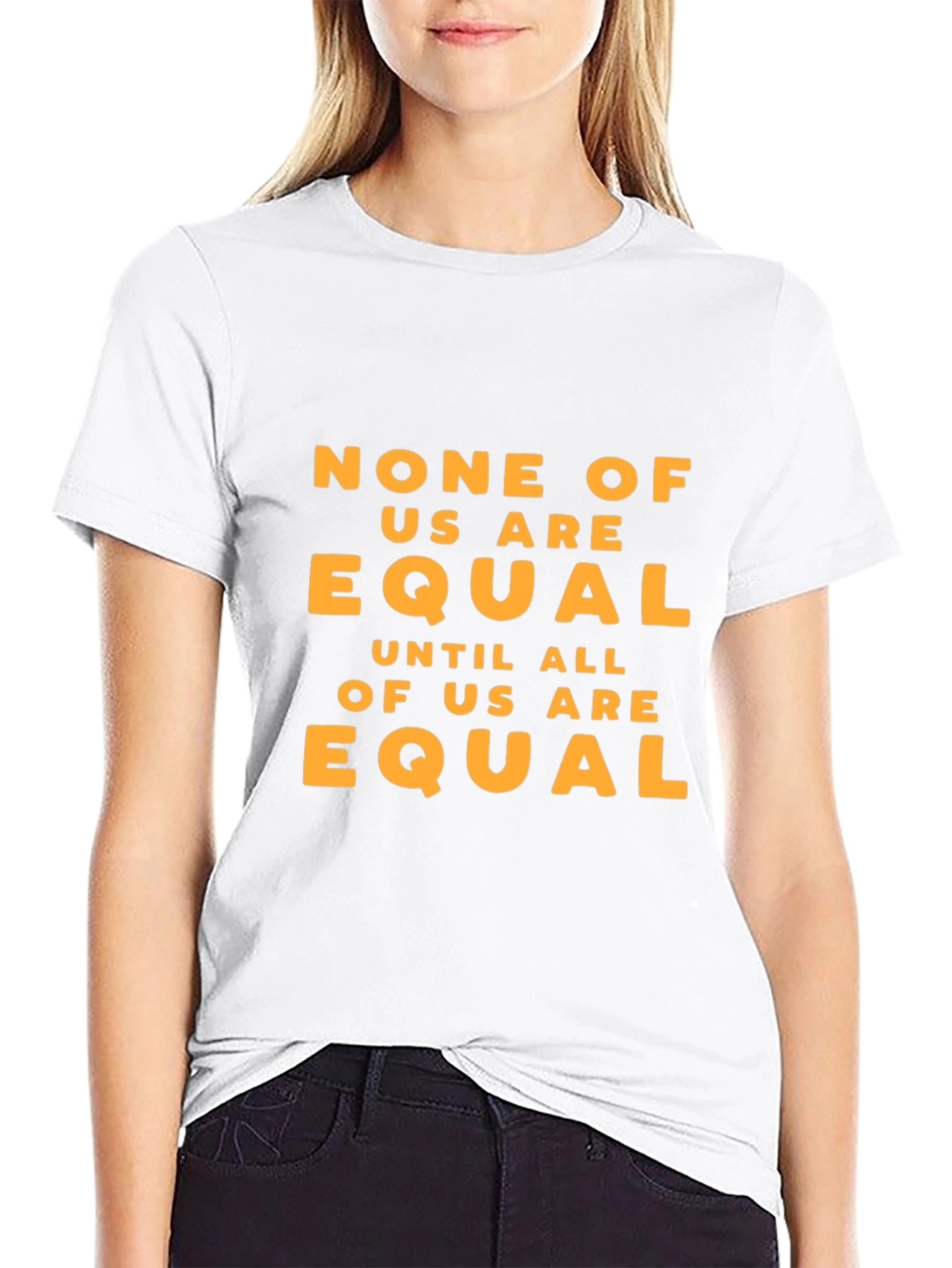 Equality Statement Black T-Shirt