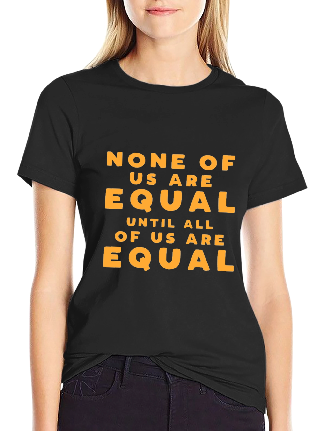 Equality Statement Black T-Shirt
