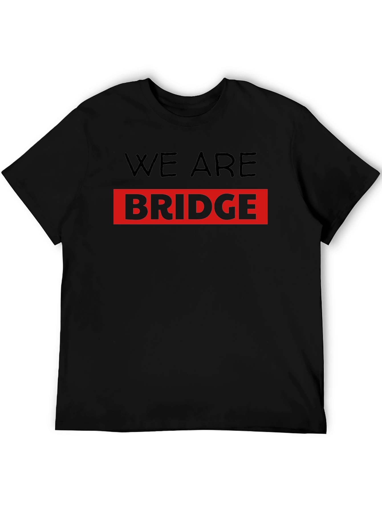 We Are Bridge Graphic T-Shirt - Black