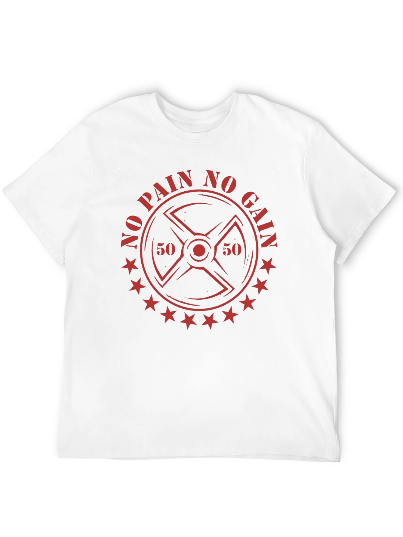 No Pain No Gain Graphic Tee - Black