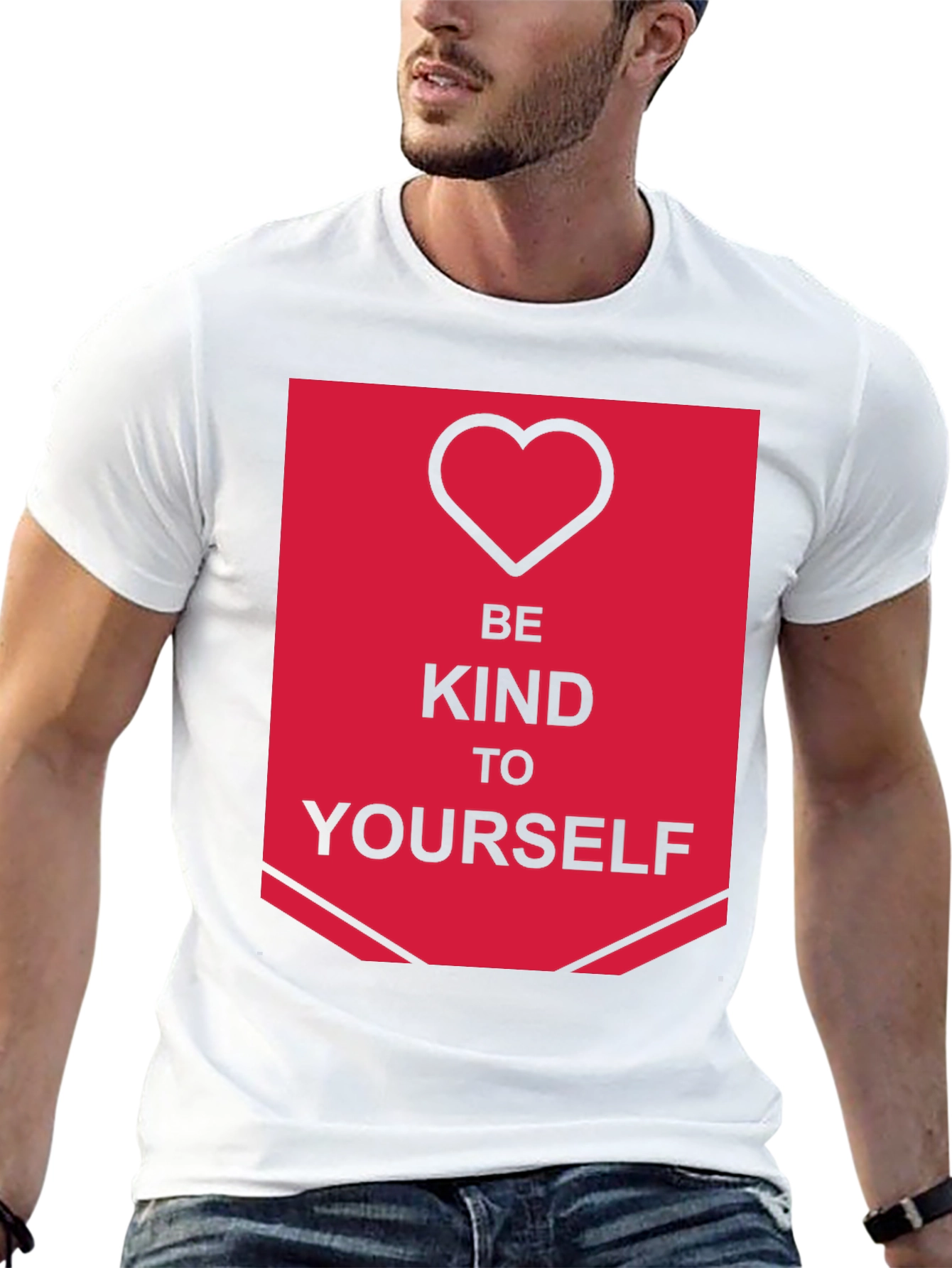 Be Kind to Yourself Graphic Tee - Black