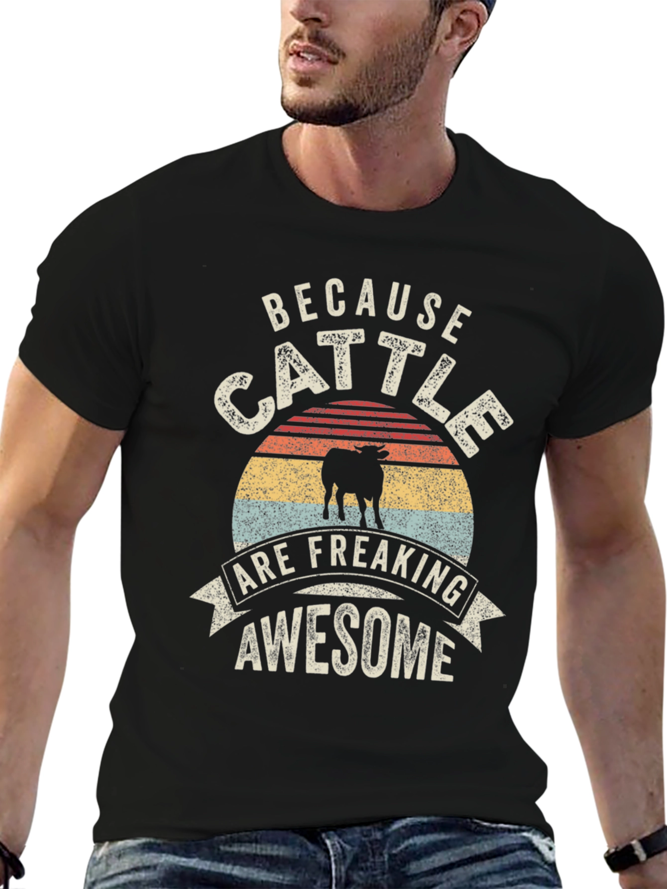 Cattle Are Freaking Awesome Graphic T-Shirt