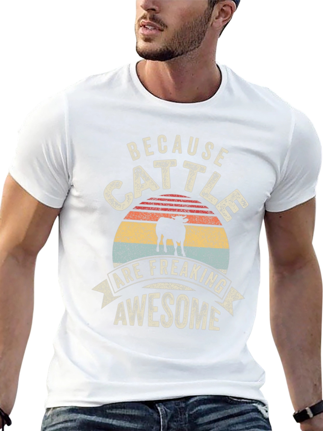 Cattle Are Freaking Awesome Graphic T-Shirt