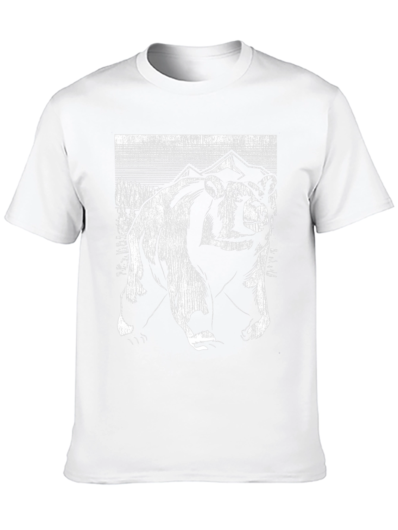 Bear Mountain Graphic Tee - Black