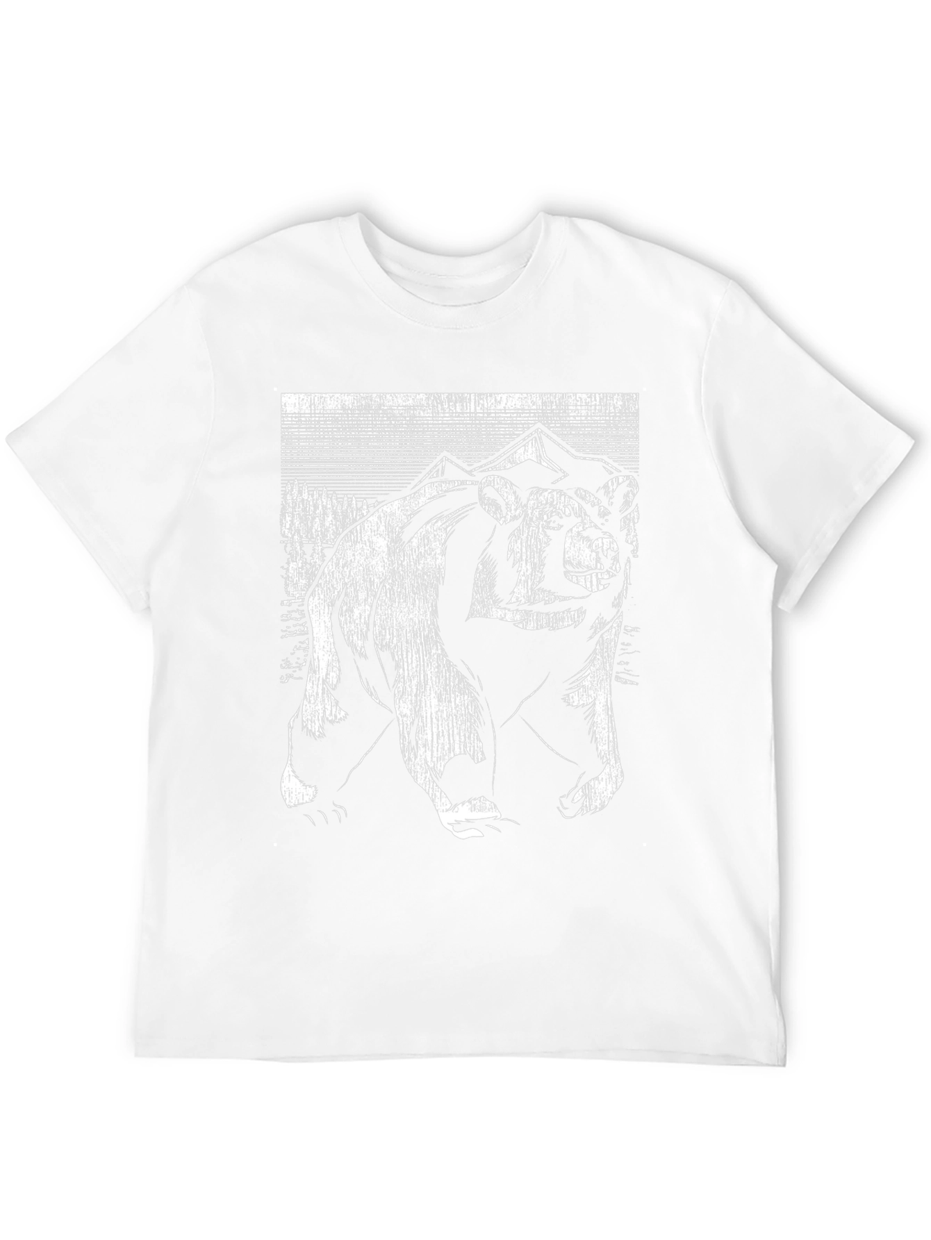 Bear Mountain Graphic Tee - Black
