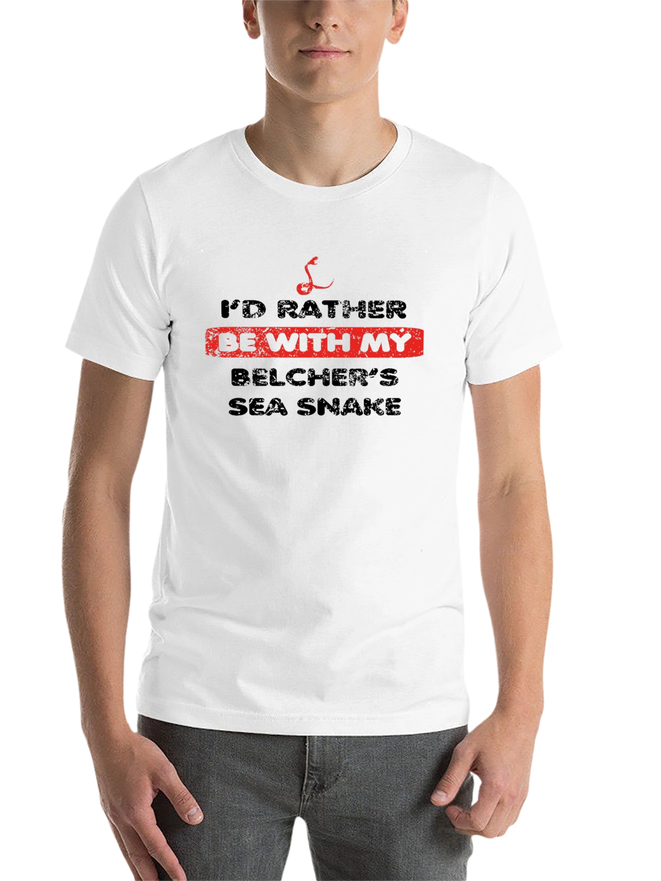 Belchers Sea Snake Graphic Tee - Funny T-Shirt