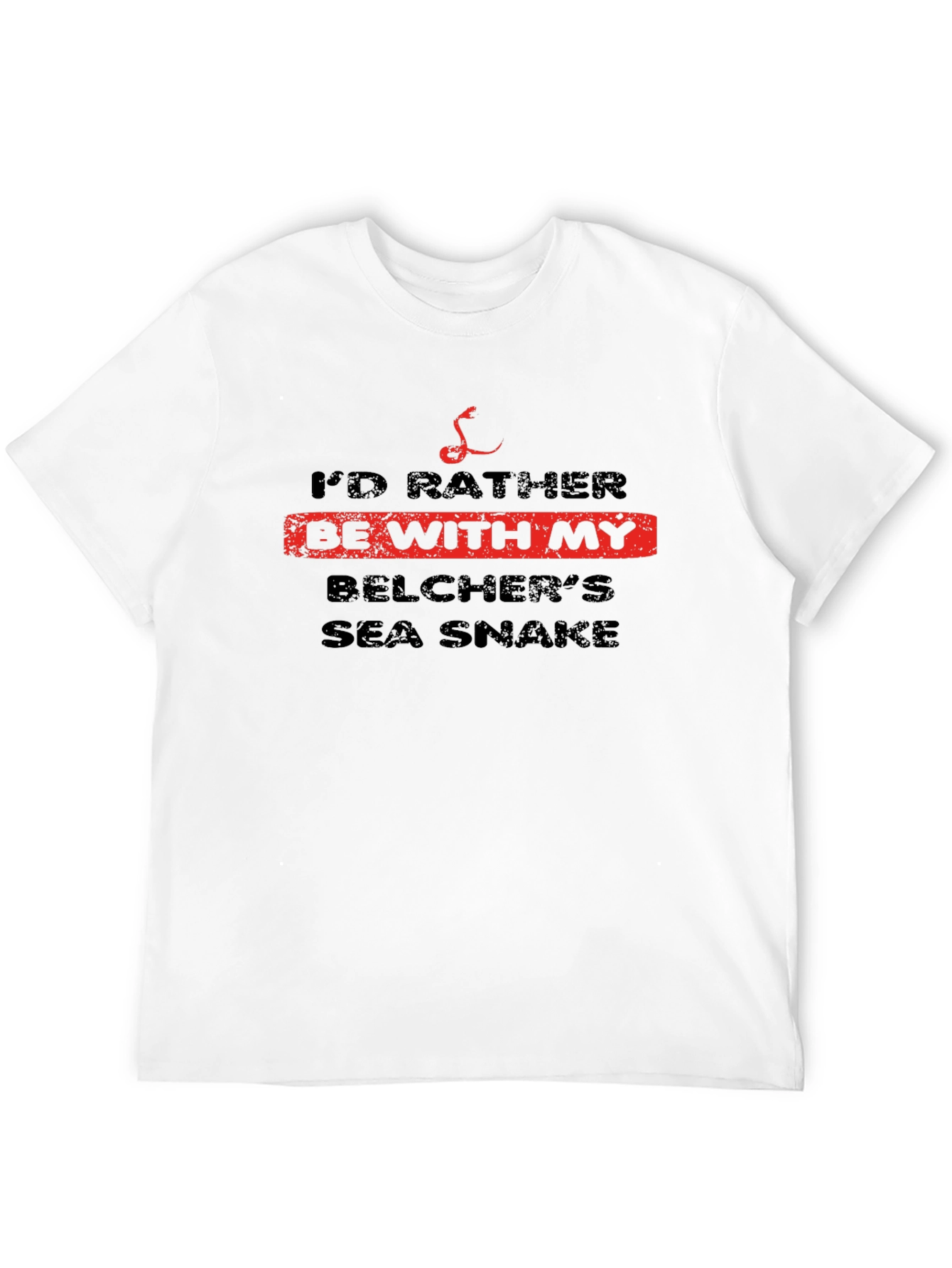 Belchers Sea Snake Graphic Tee - Funny T-Shirt