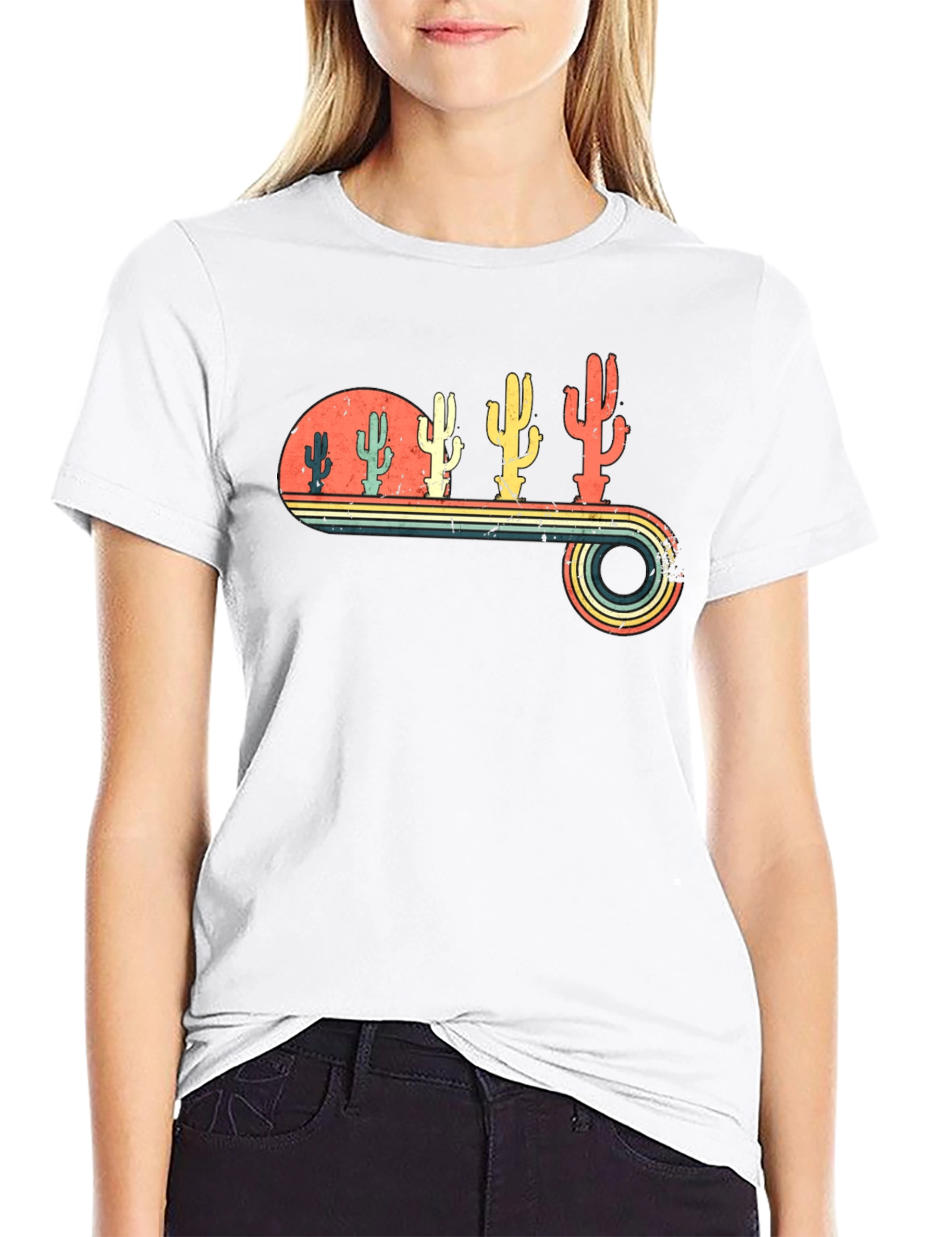 Retro Cactus T-Shirt
