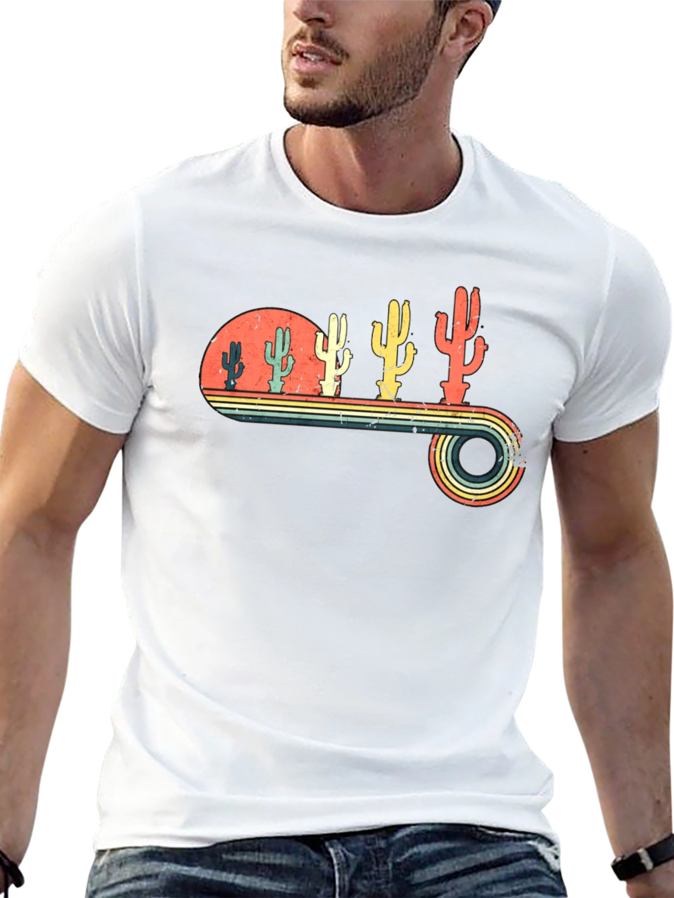 Retro Cactus T-Shirt