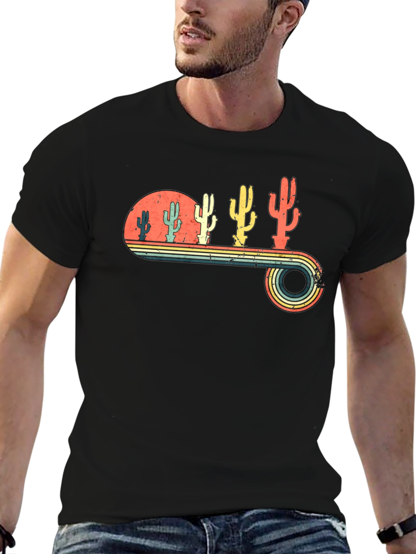 Retro Cactus T-Shirt