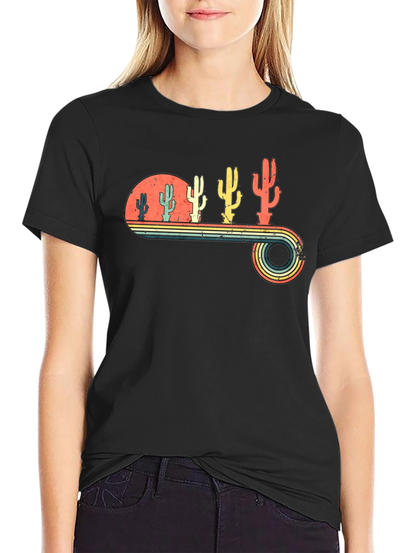 Retro Cactus T-Shirt