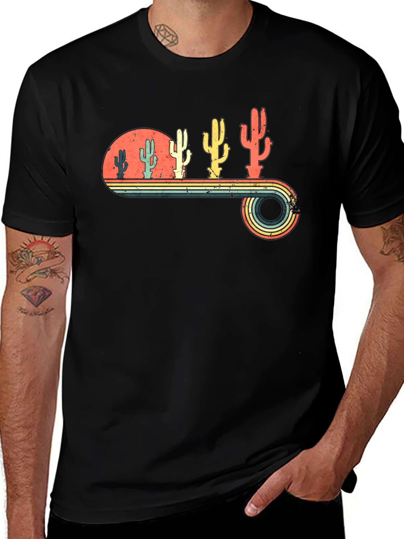 Retro Cactus T-Shirt