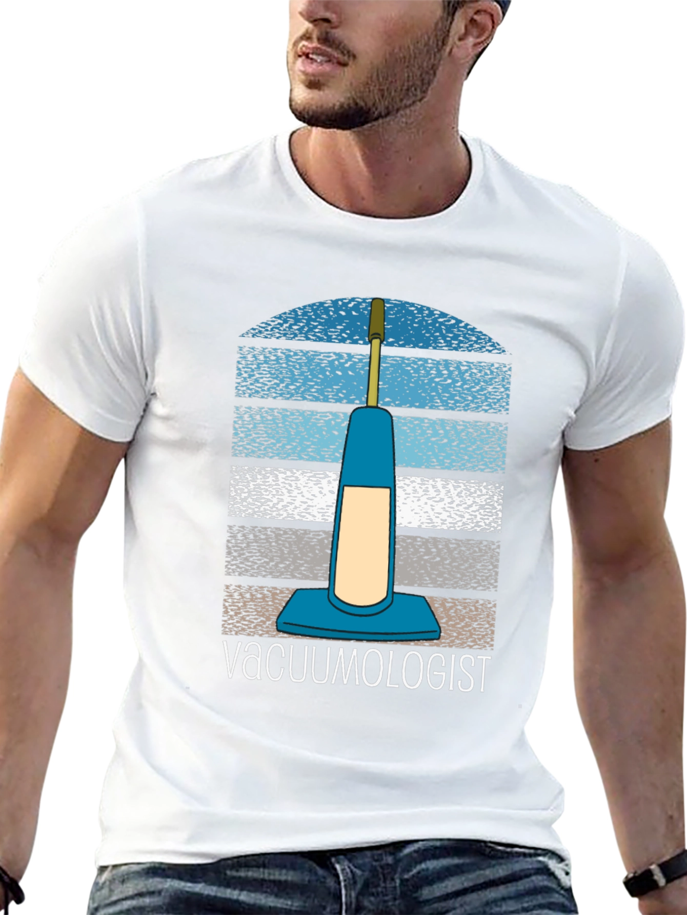 Vacuumologist Graphic Tee - Funny Cleaning T-Shirt