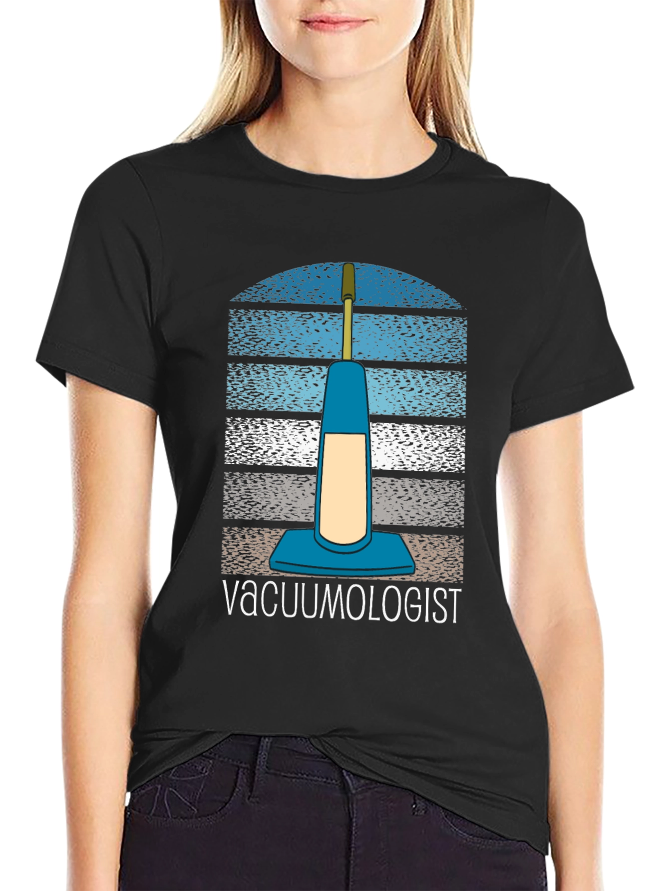 Vacuumologist Graphic Tee - Funny Cleaning T-Shirt