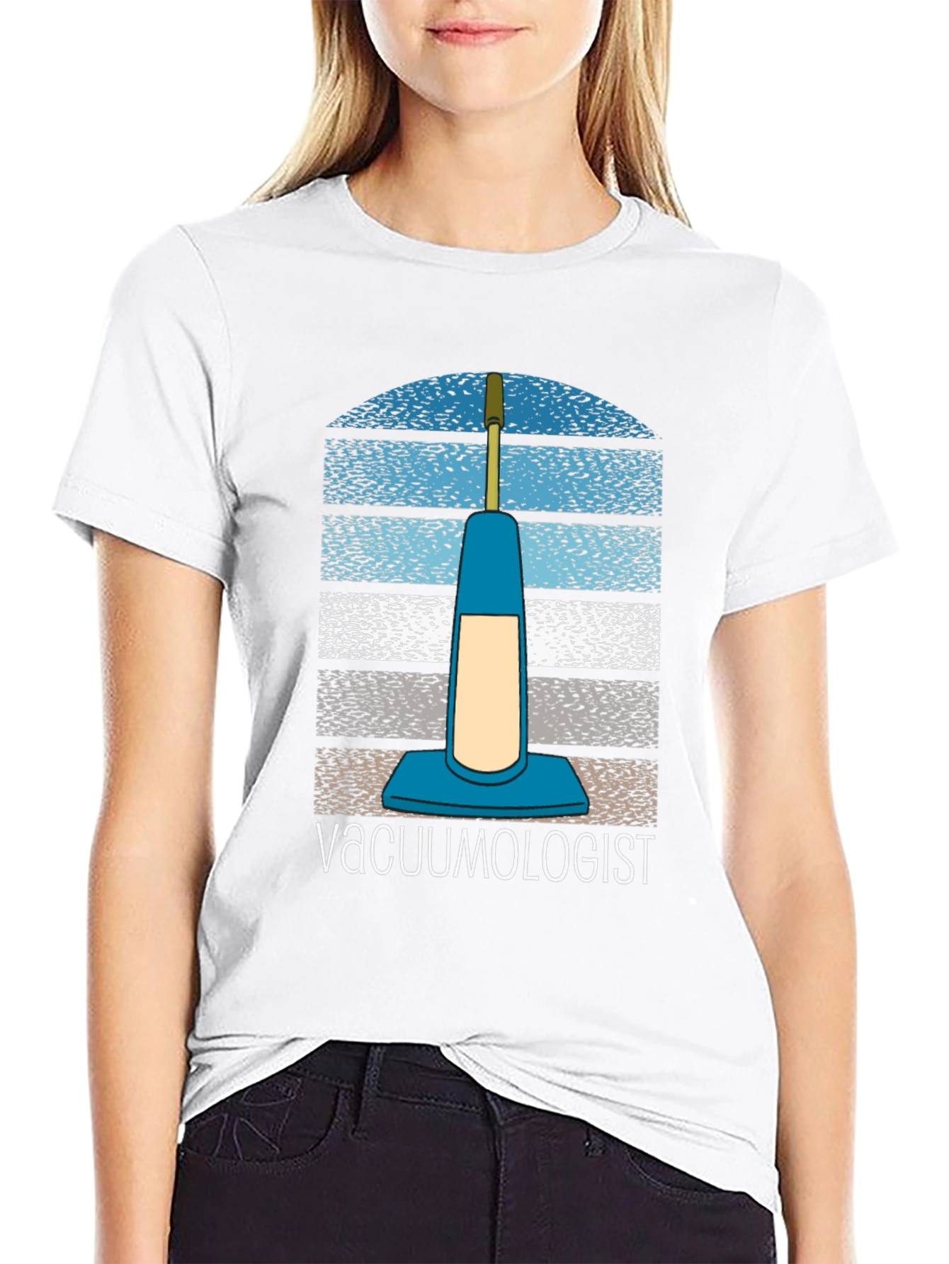 Vacuumologist Graphic Tee - Funny Cleaning T-Shirt