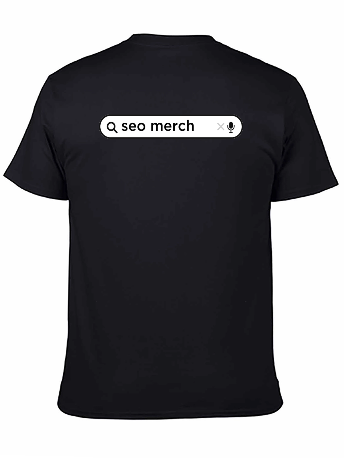 SEO Merch Graphic T-Shirt - Black
