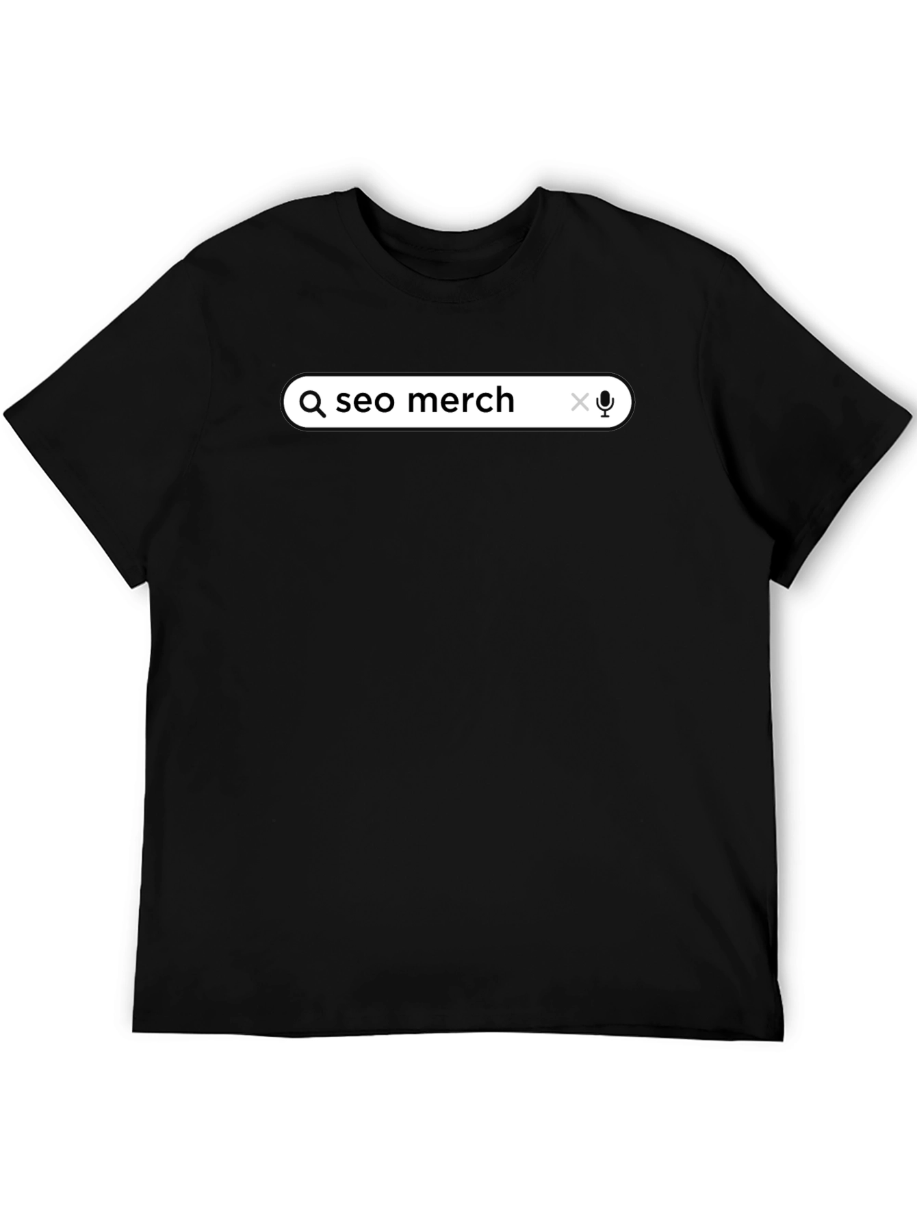SEO Merch Graphic T-Shirt - Black