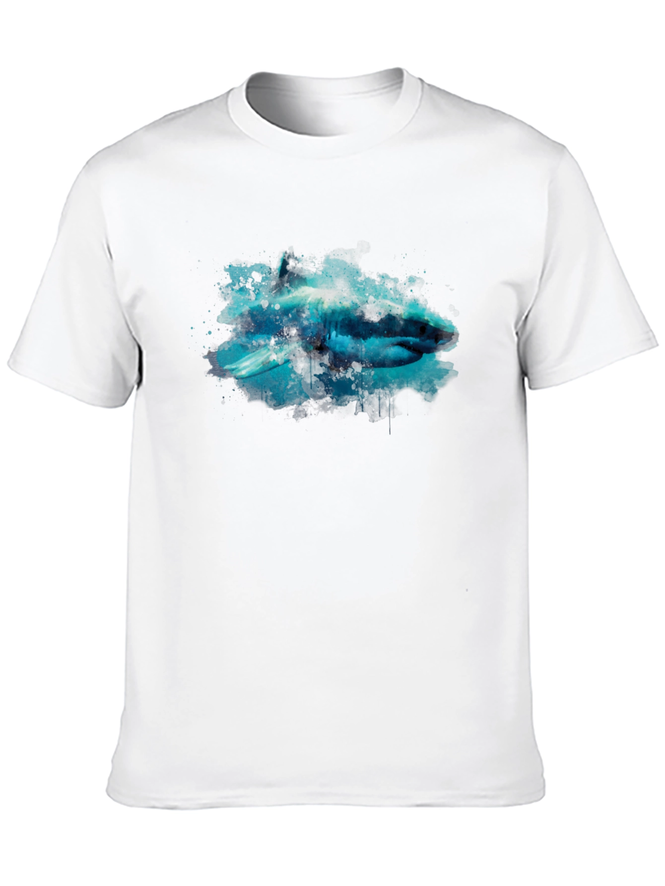 Shark Graphic Black T-Shirt