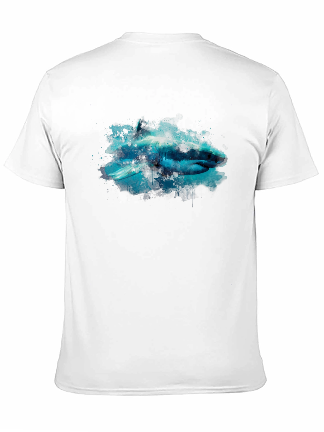 Shark Graphic Black T-Shirt