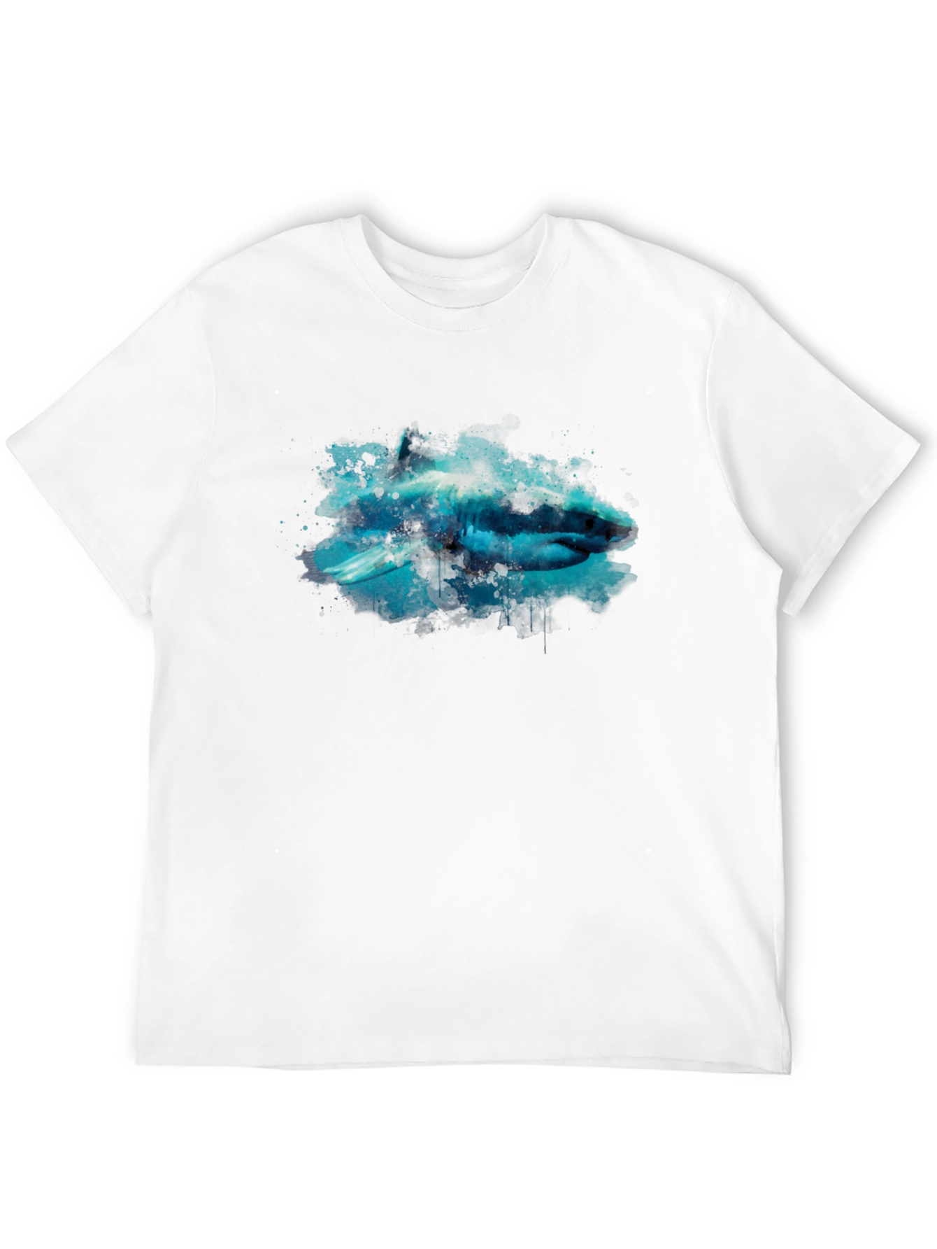 Shark Graphic Black T-Shirt