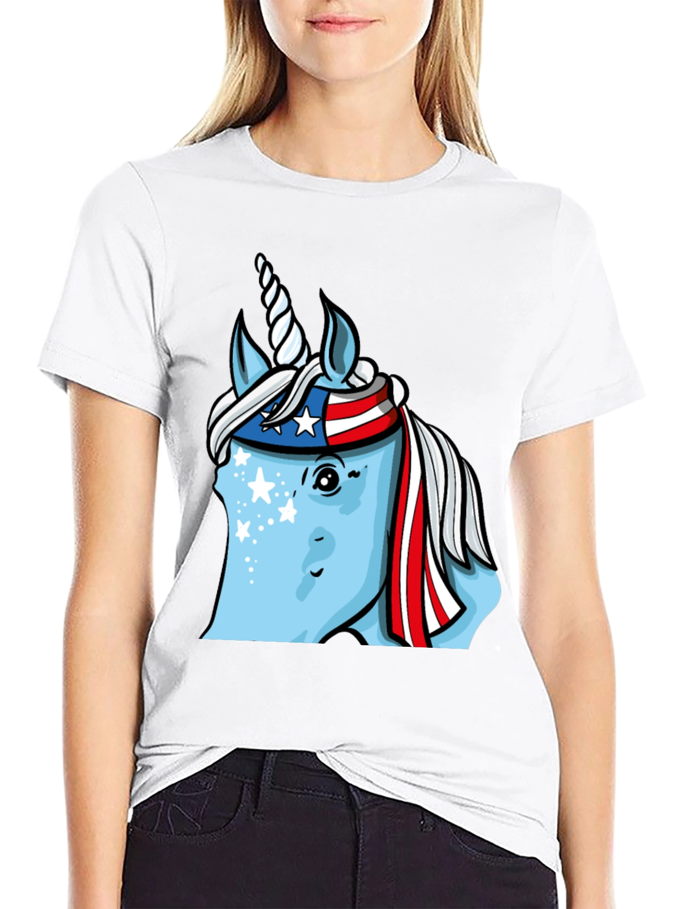 Patriotic Unicorn T-Shirt
