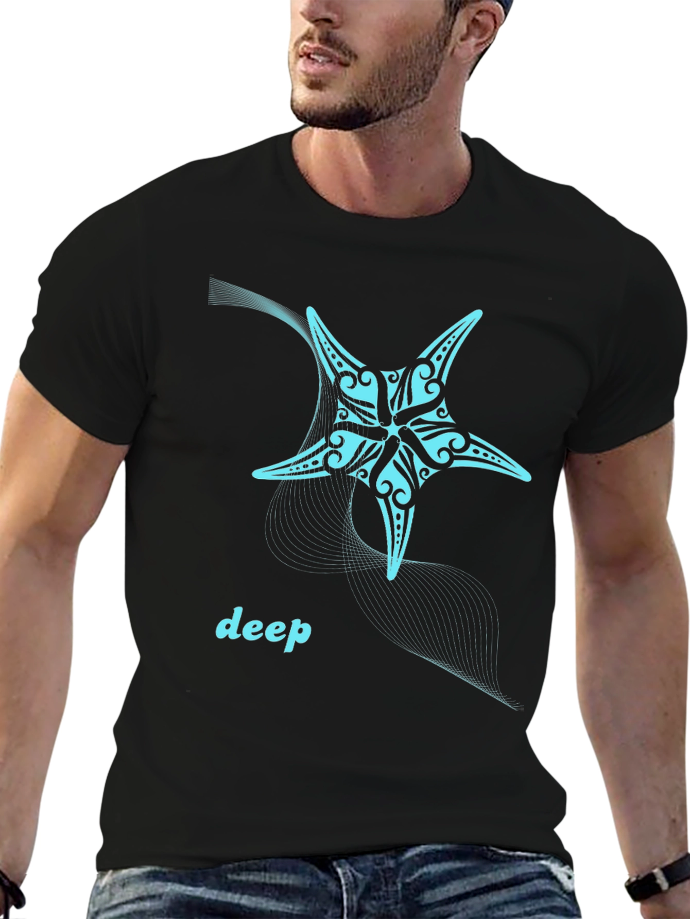 Deep Sea Starfish Graphic Tee