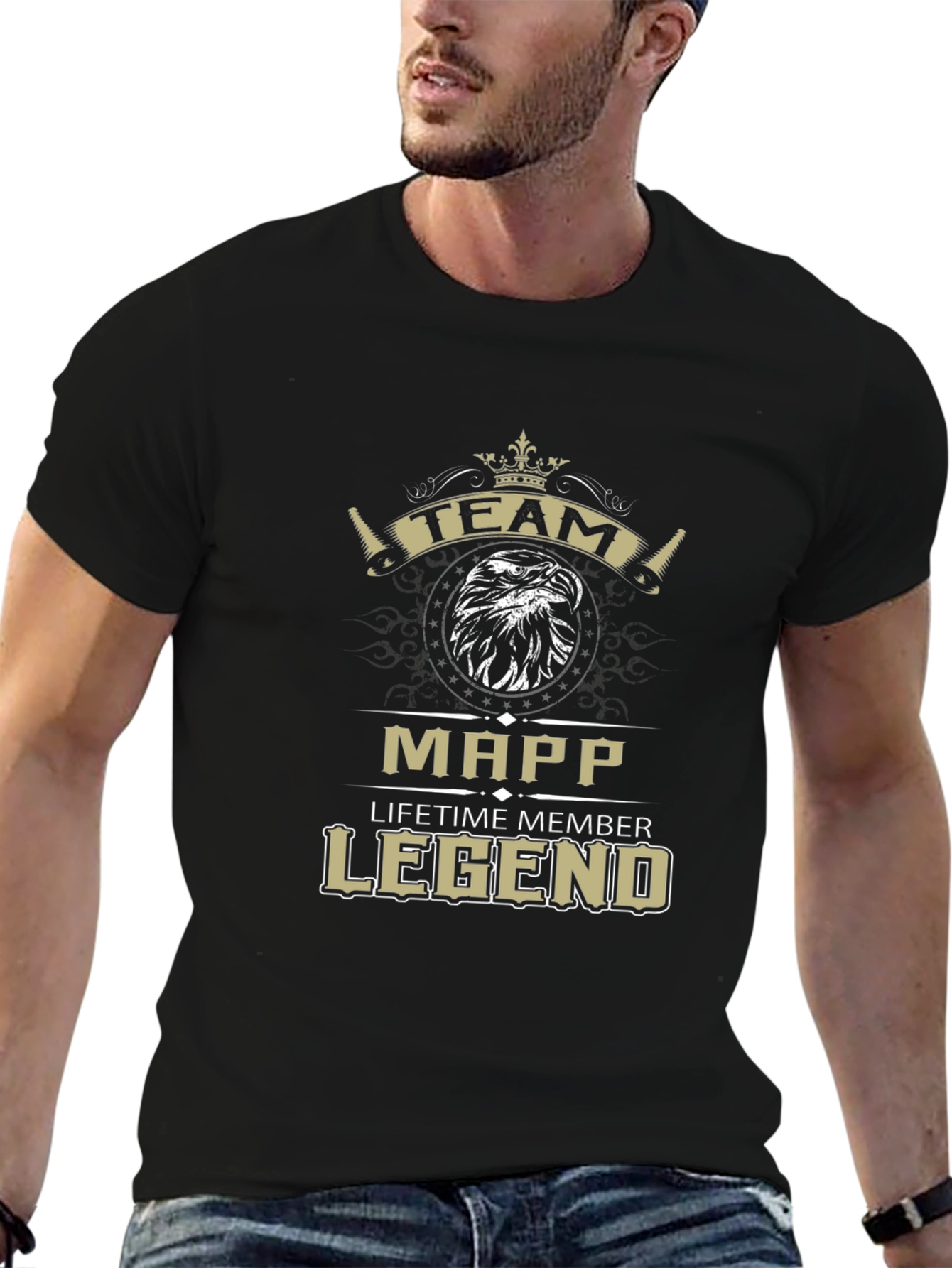Team Mapp Legend Black T-Shirt