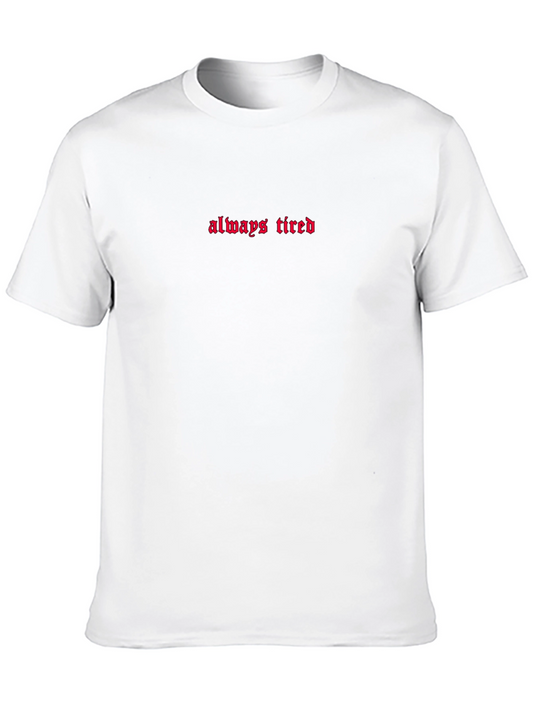 Always Tired Graphic Tee - Black