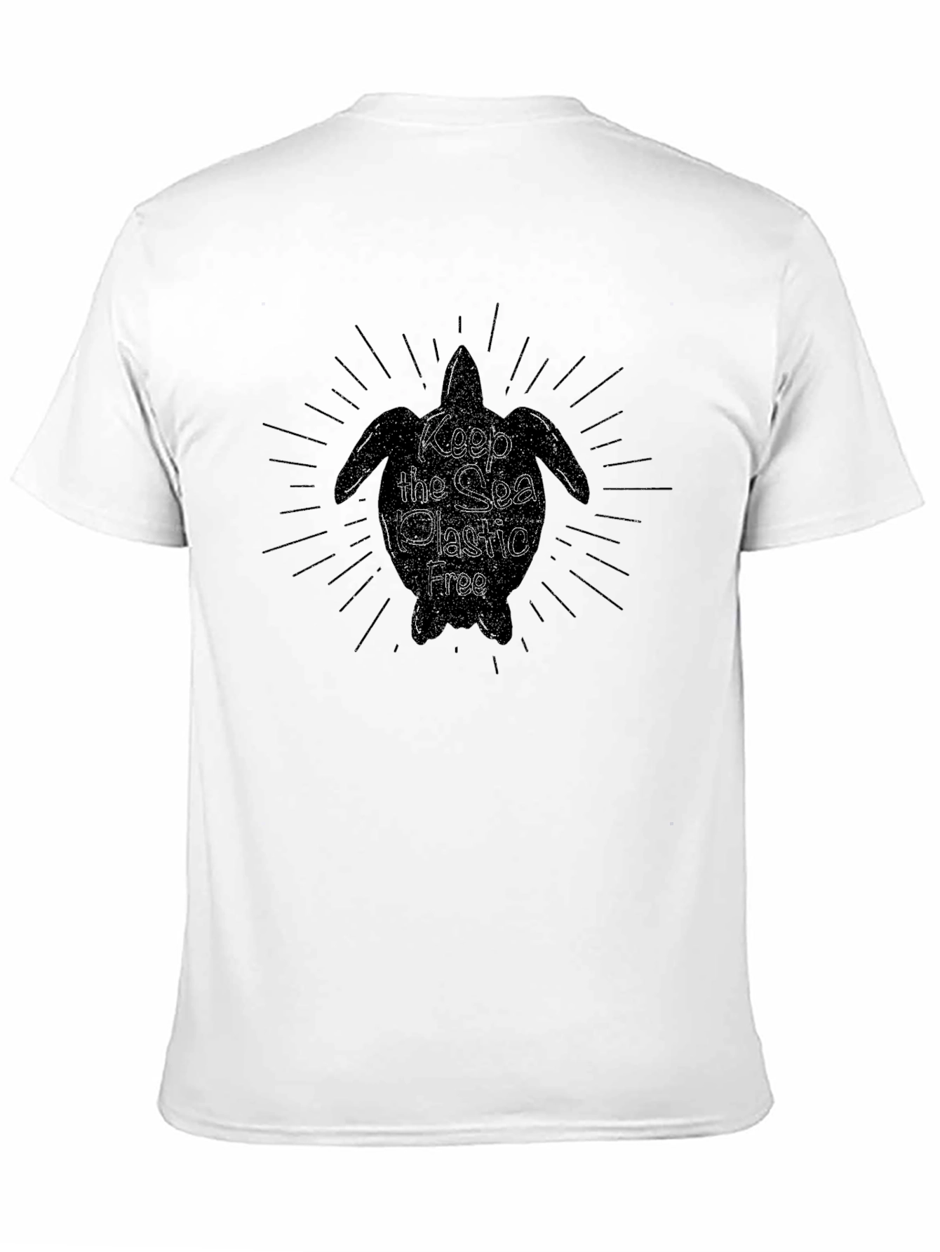 Keep the Sea Plastic Free Black Tee