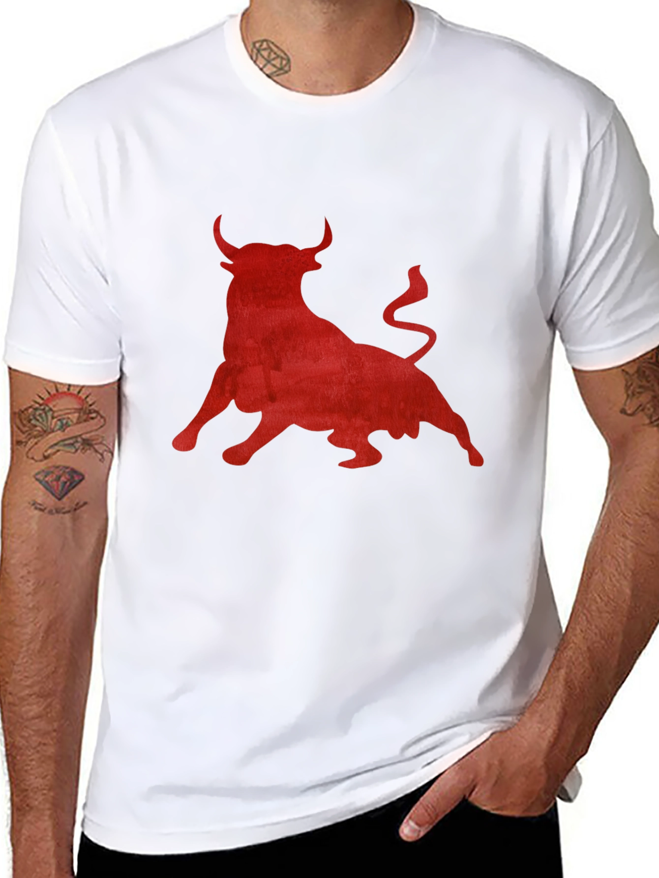 Red Bull Graphic Black T-Shirt