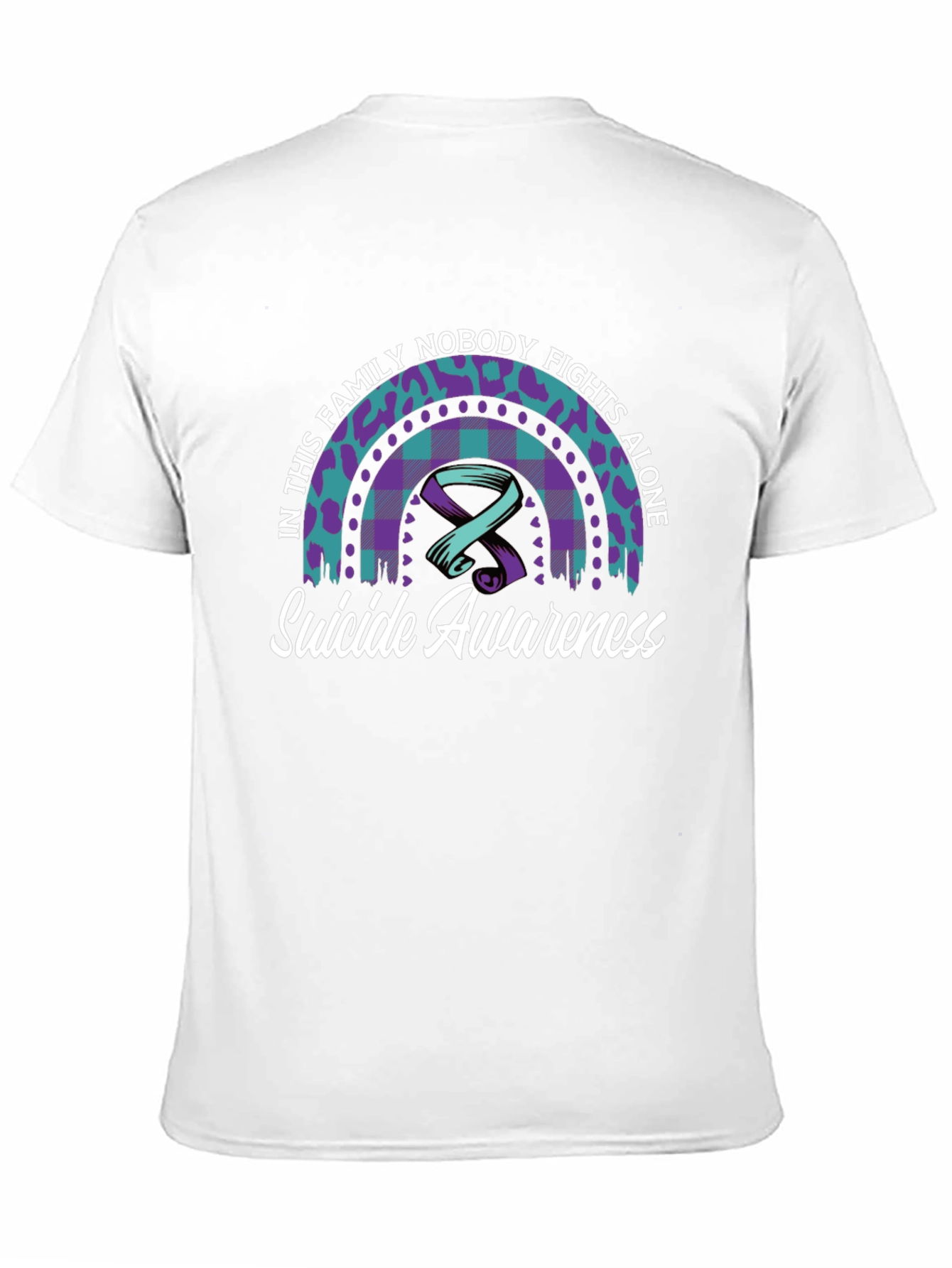 Suicide Awareness T-Shirt - Nobody Fights Alone