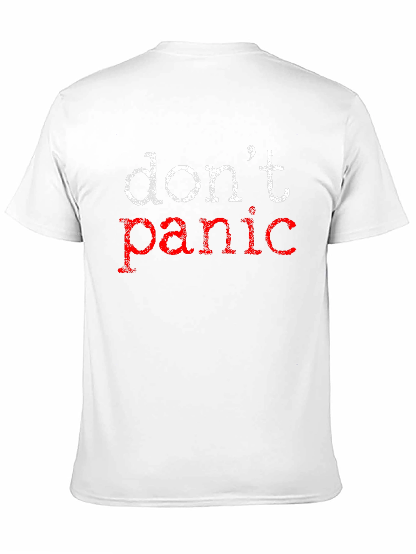 Dont Panic Black T-Shirt