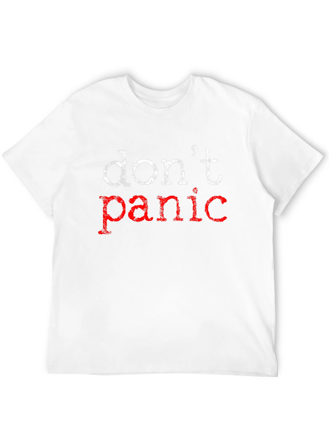 Dont Panic Black T-Shirt