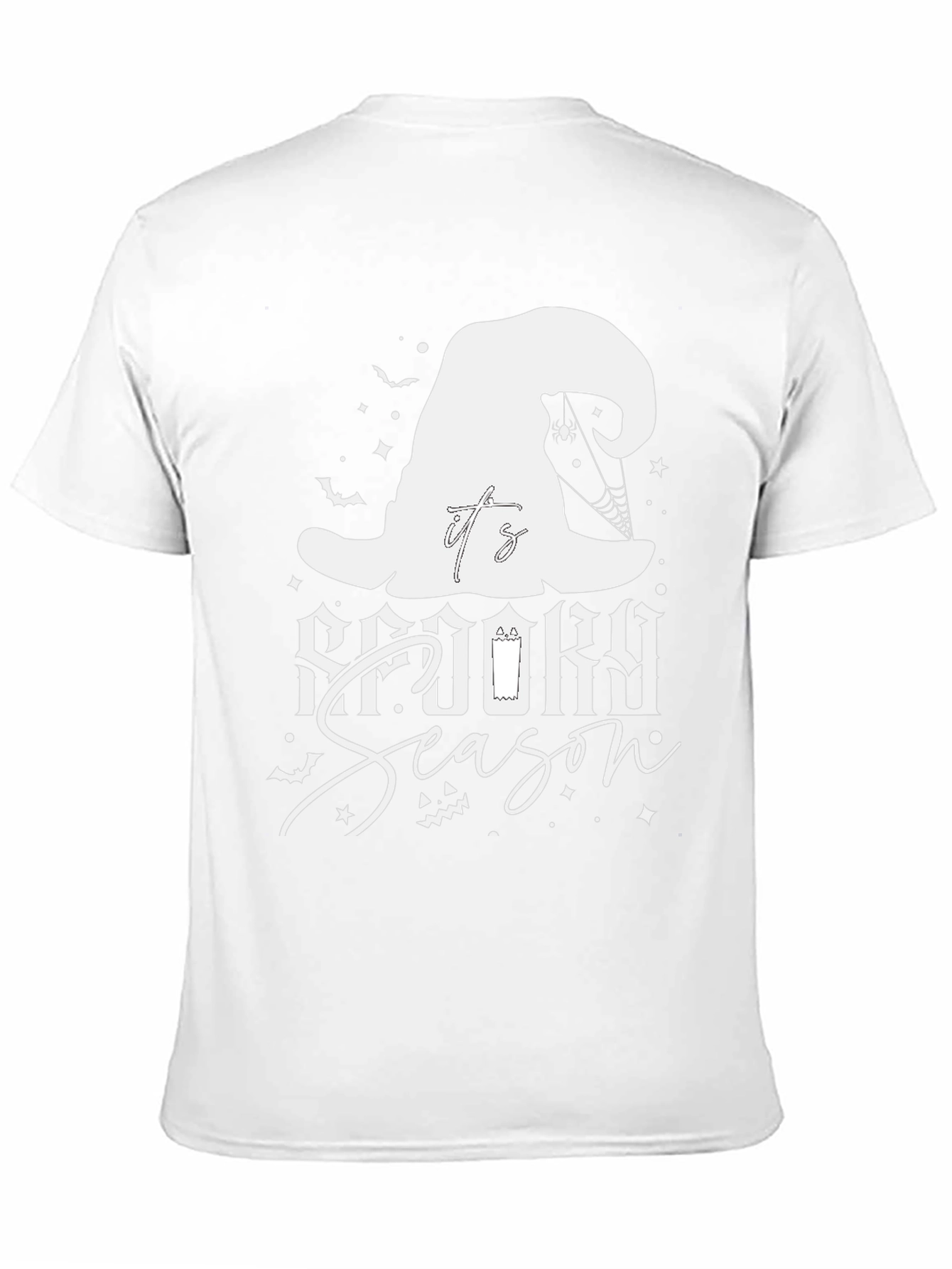 Spooky Season Halloween T-Shirt - Witch Hat Design