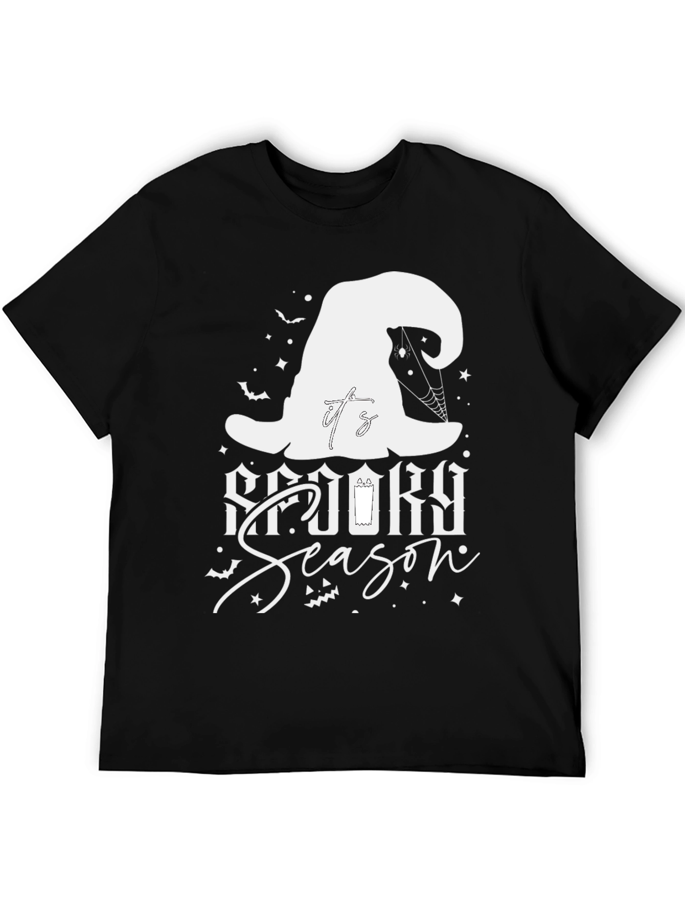 Spooky Season Halloween T-Shirt - Witch Hat Design