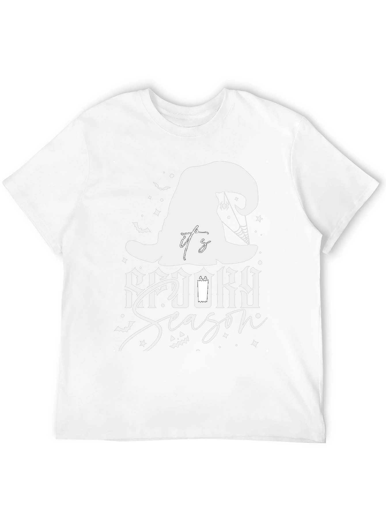 Spooky Season Halloween T-Shirt - Witch Hat Design