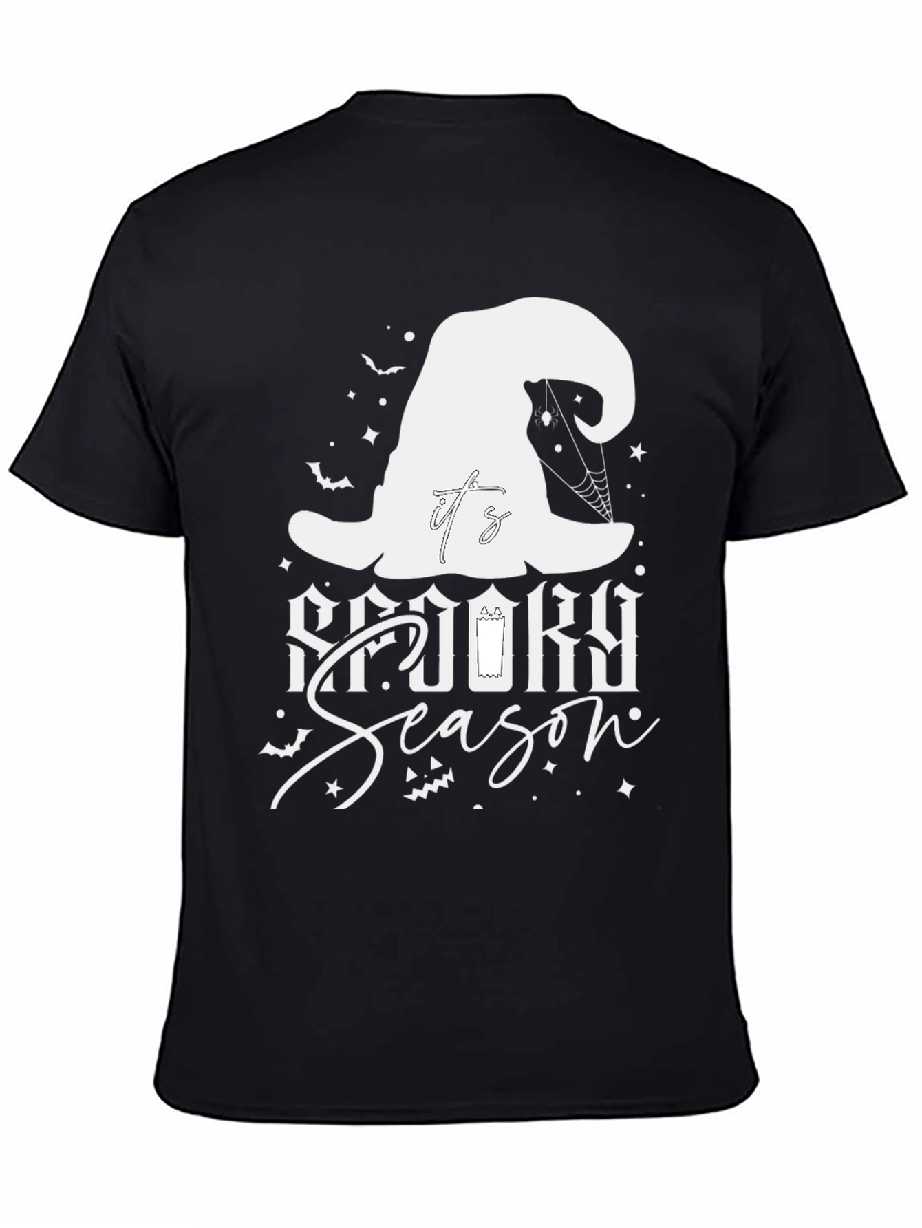 Spooky Season Halloween T-Shirt - Witch Hat Design