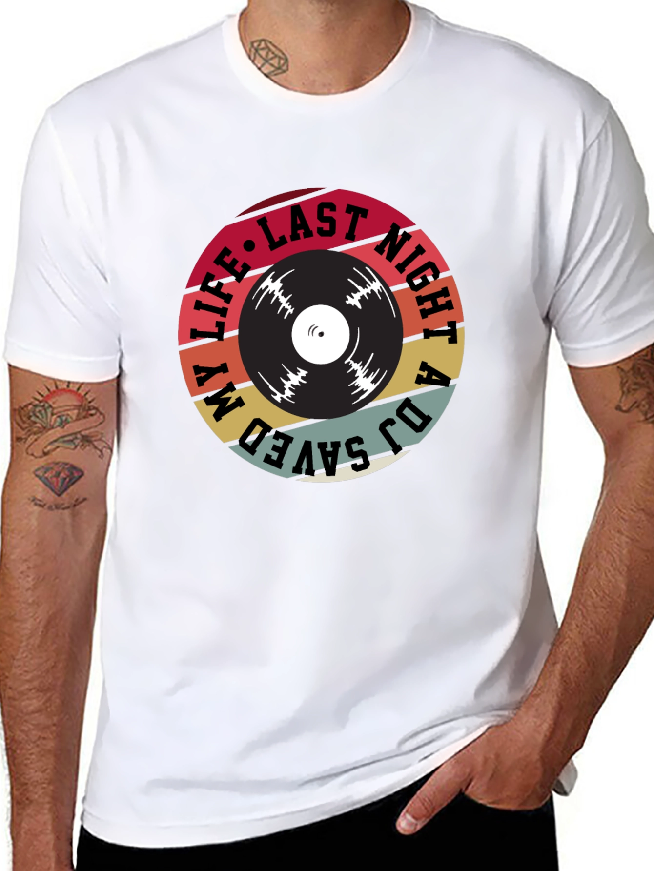 DJ Saved My Life Graphic Tee