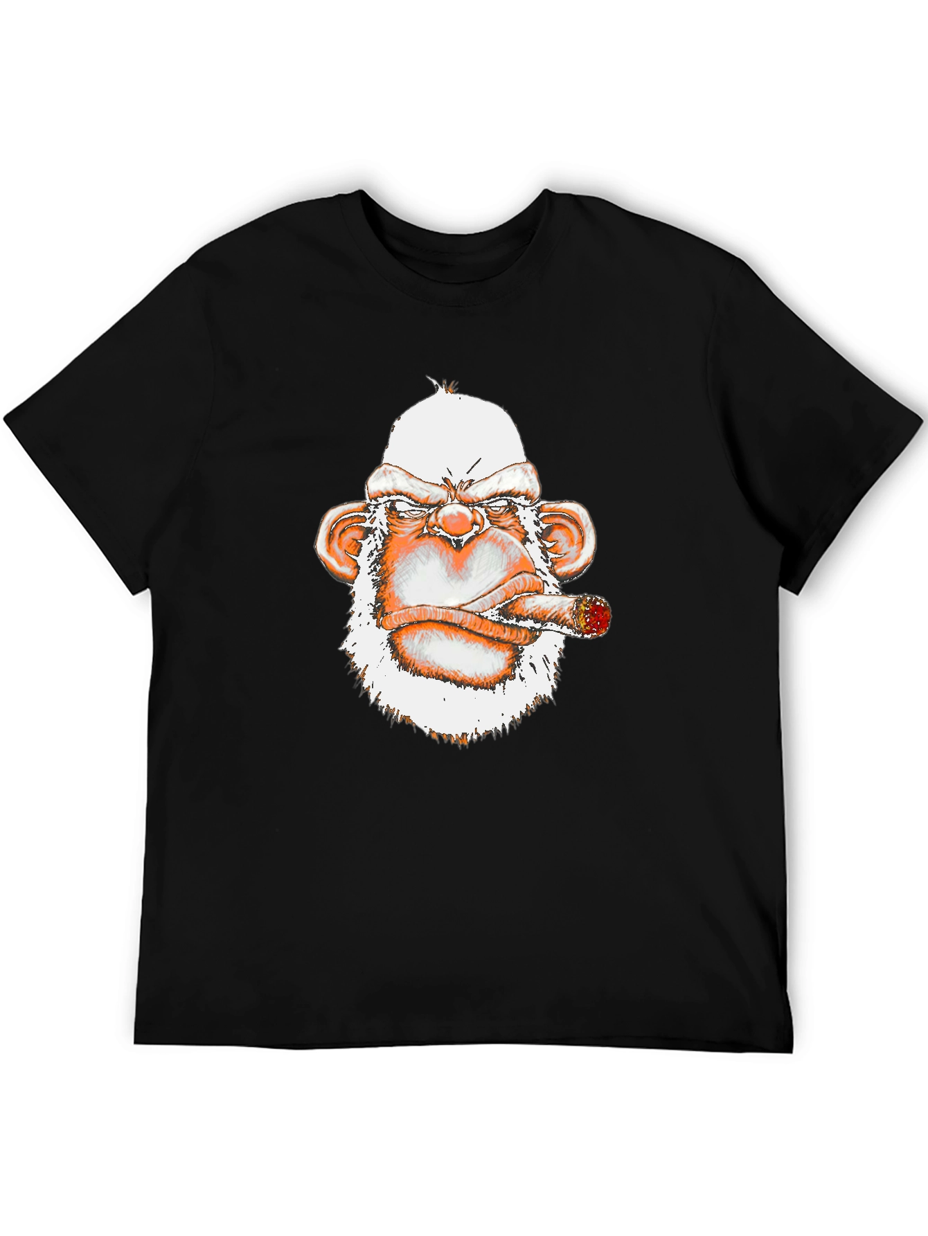 Smoking Monkey Graphic Tee