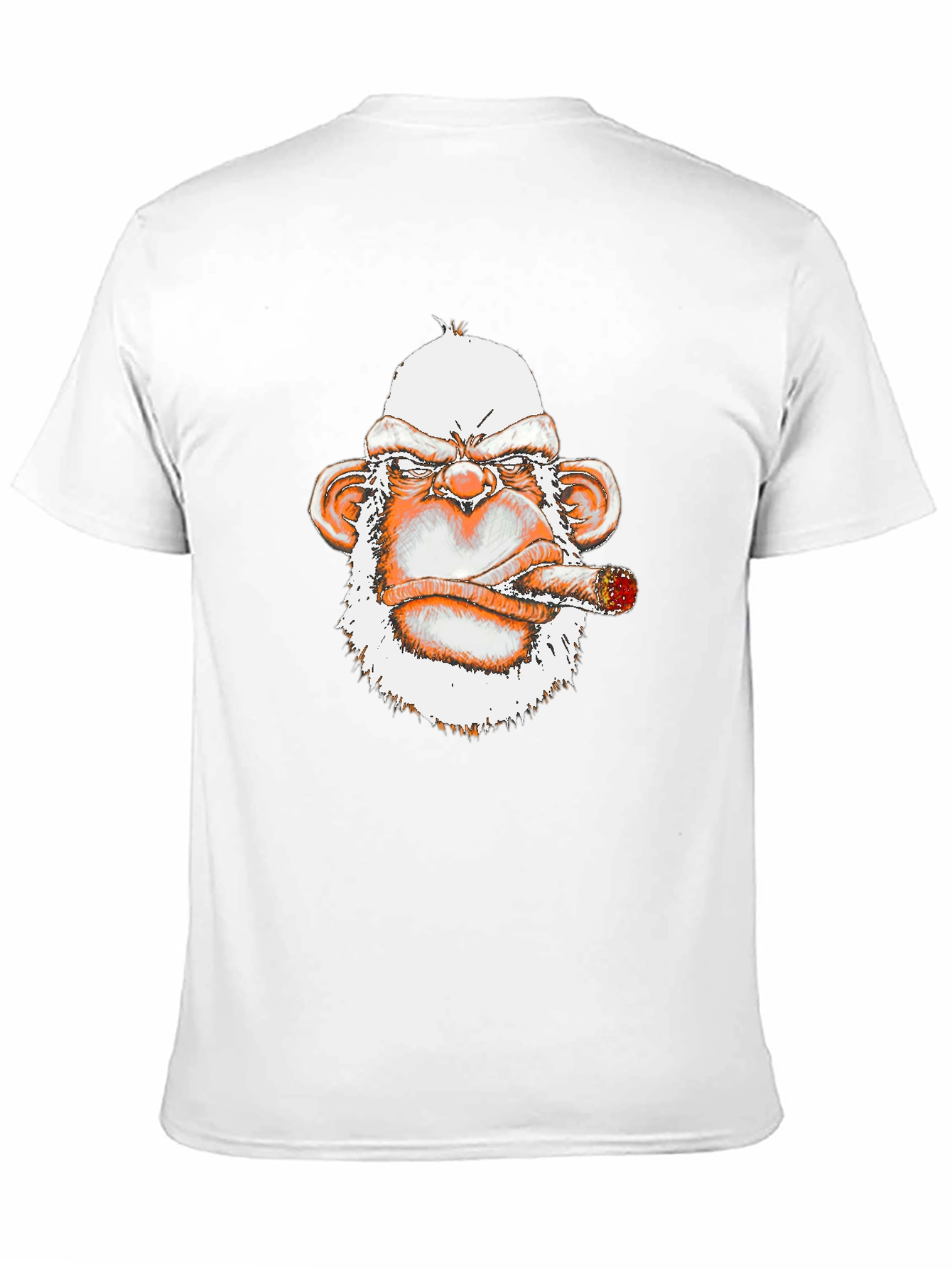 Smoking Monkey Graphic Tee